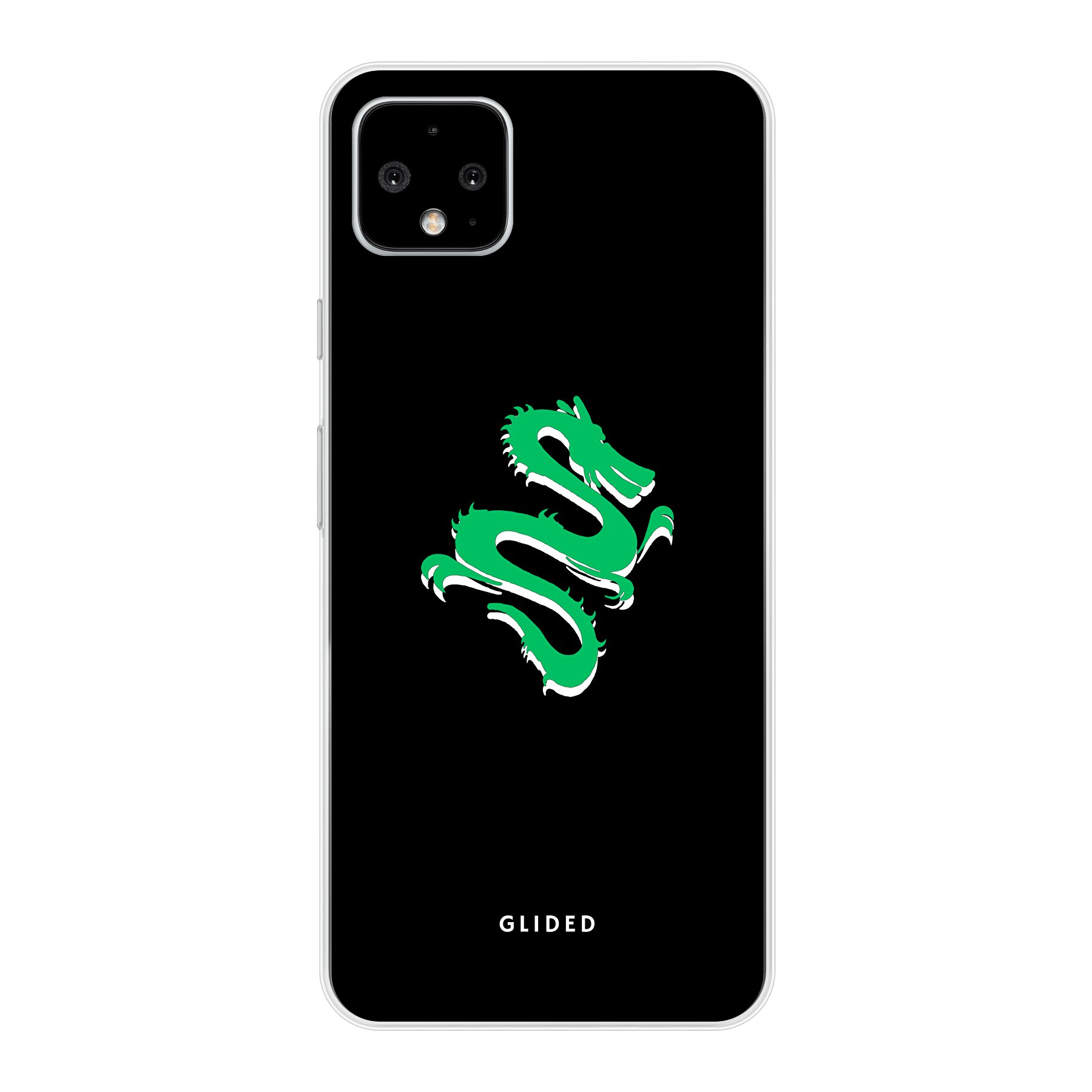 Emerald Dragon - Google Pixel 4 XL Handyhülle