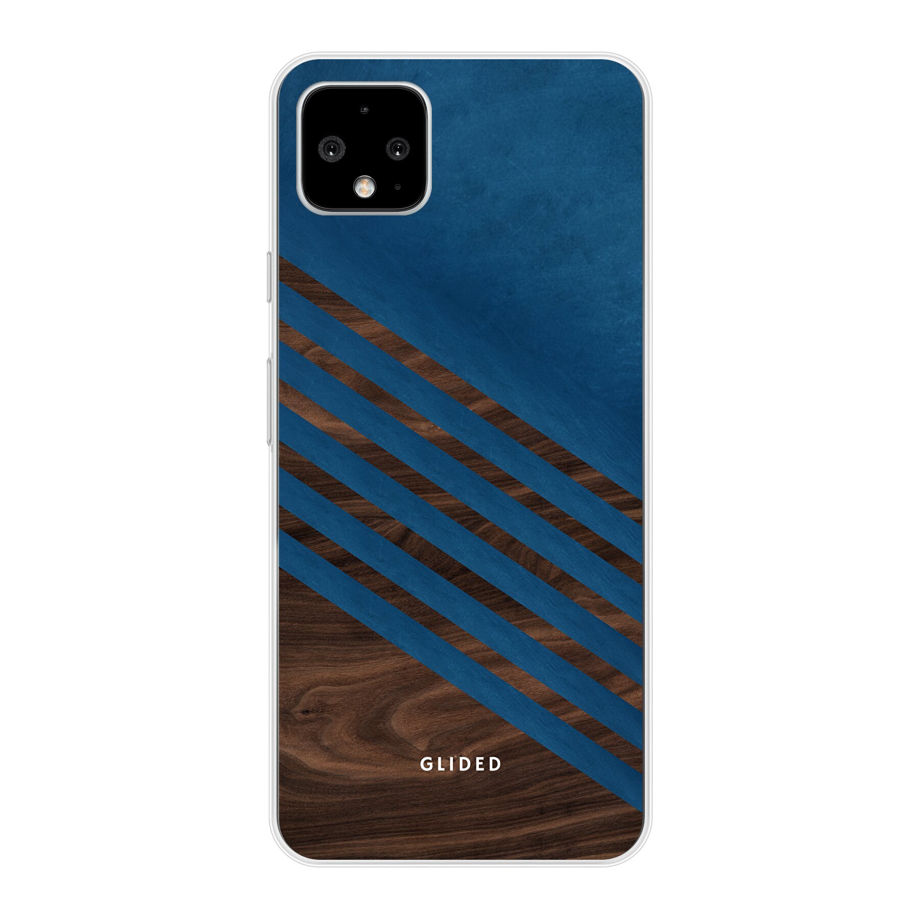 Blue Wood - Google Pixel 4 XL Handyhülle