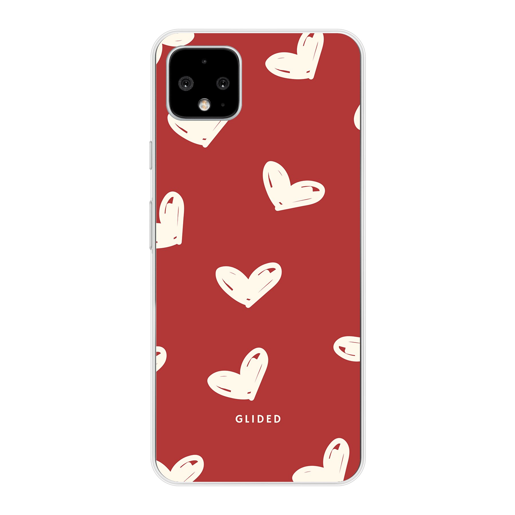 Red Love - Google Pixel 4 XL Handyhülle