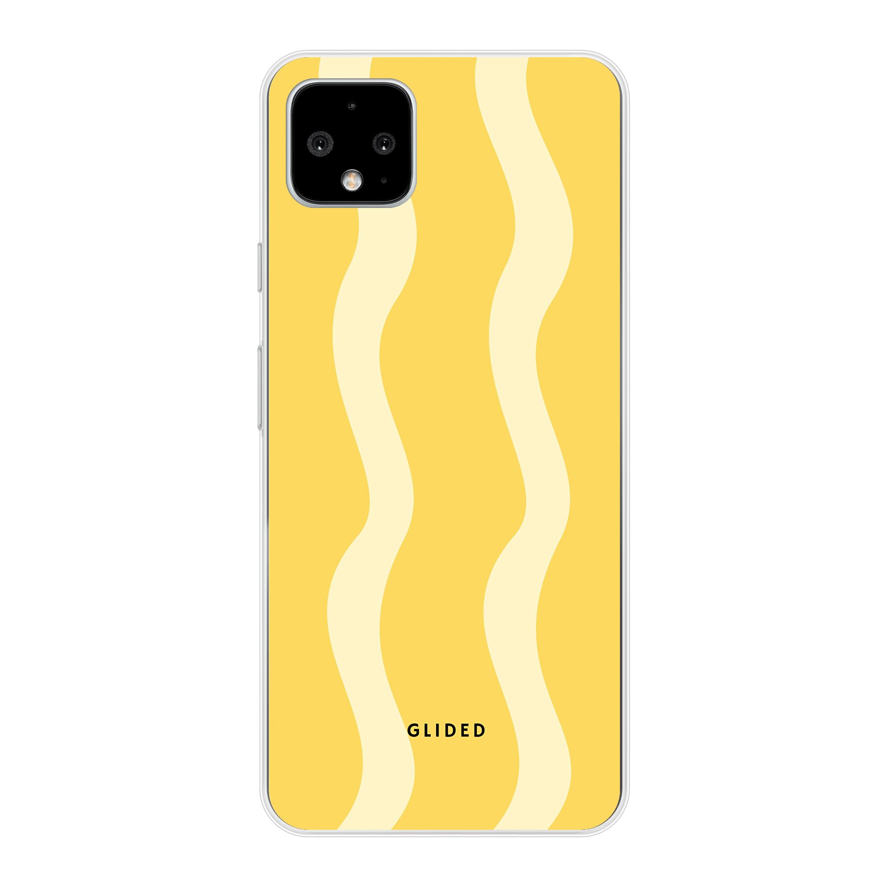 Yellow Wavy - Google Pixel 4 XL Handyhülle