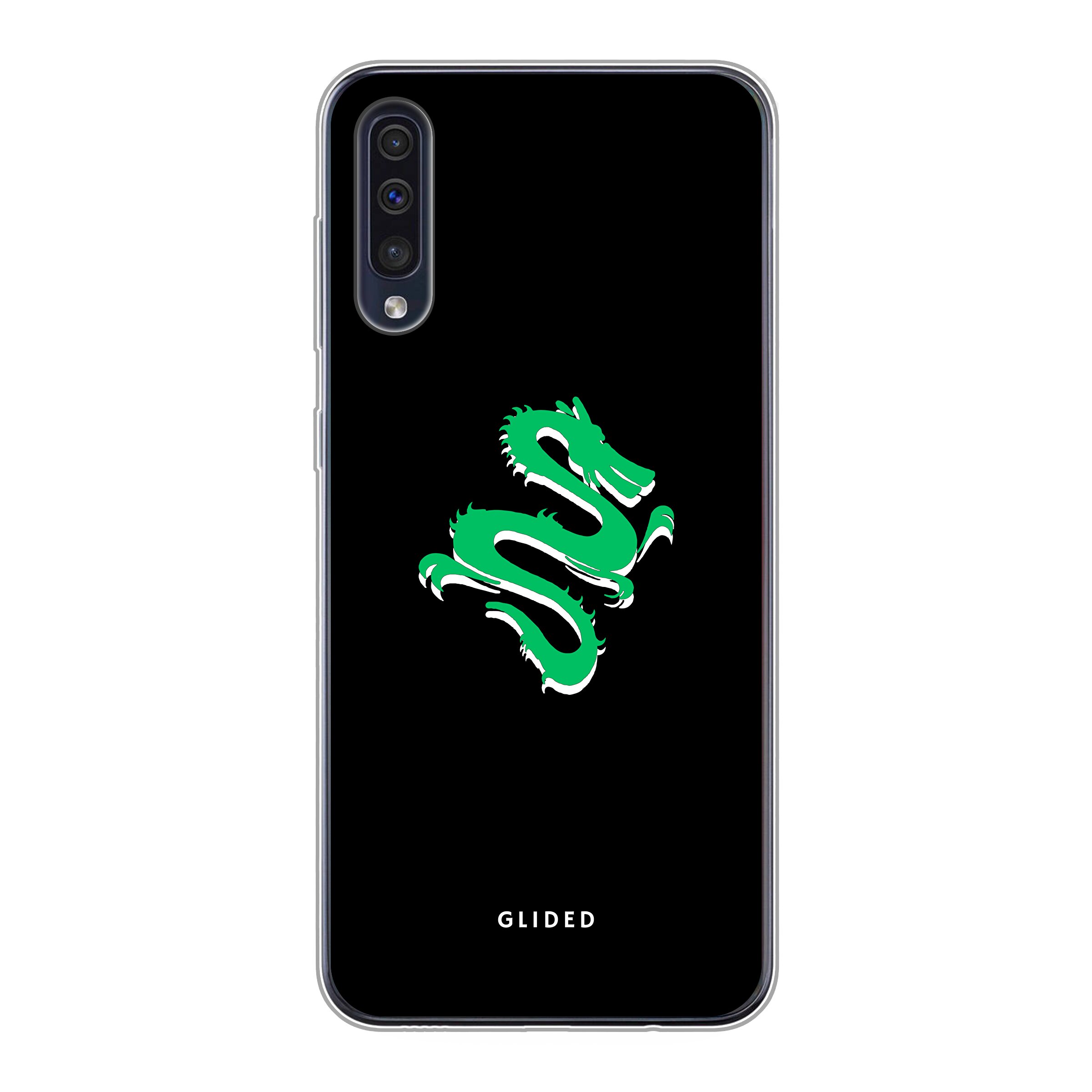Emerald Dragon - Samsung Galaxy A50s Handyhülle