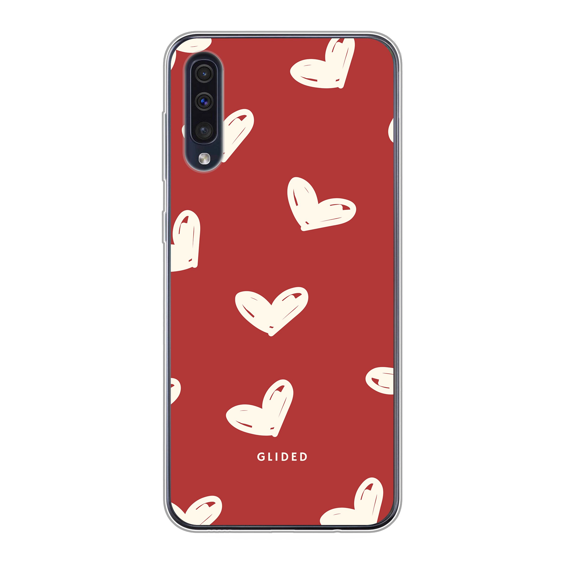 Red Love - Samsung Galaxy A50s Handyhülle
