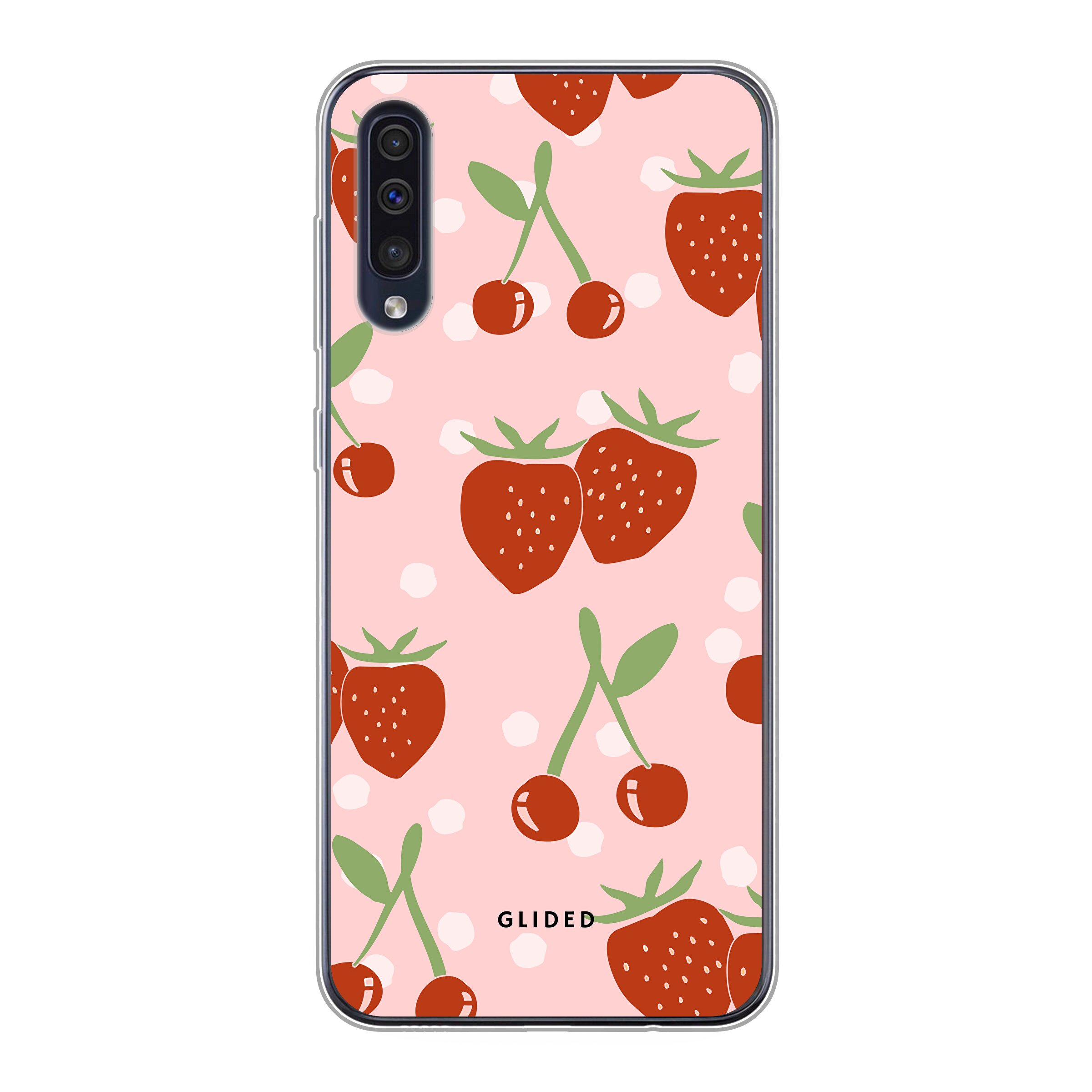 Cherry meets Strawberry - Samsung Galaxy A50s Handyhülle