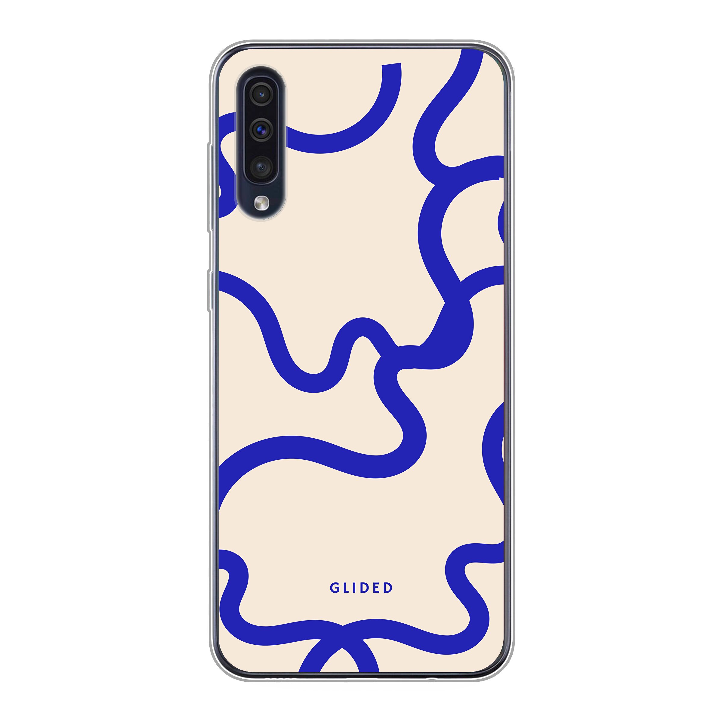Blue Line - Samsung Galaxy A50s Handyhülle