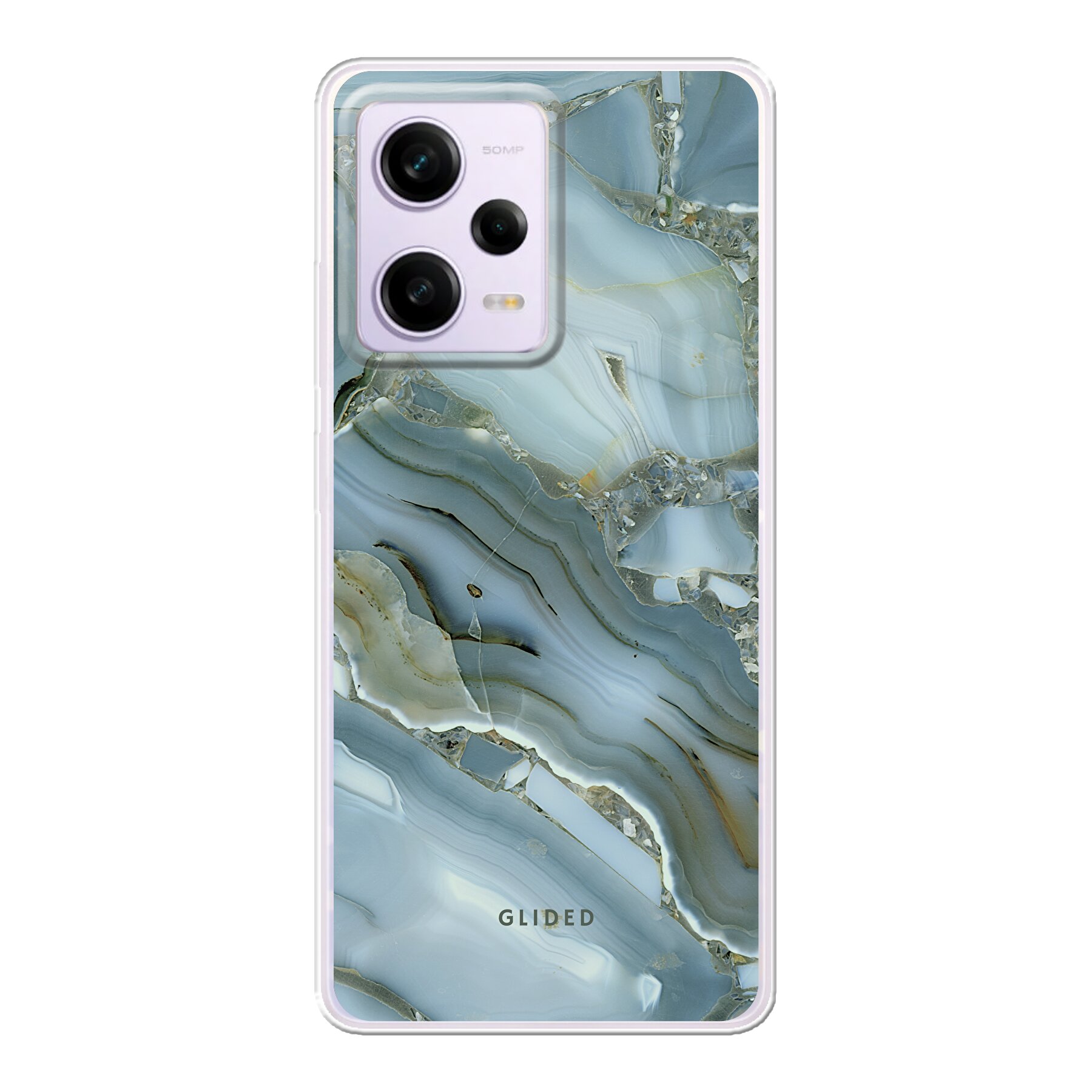 Green Marble - Xiaomi Redmi Note 12R Handyhülle