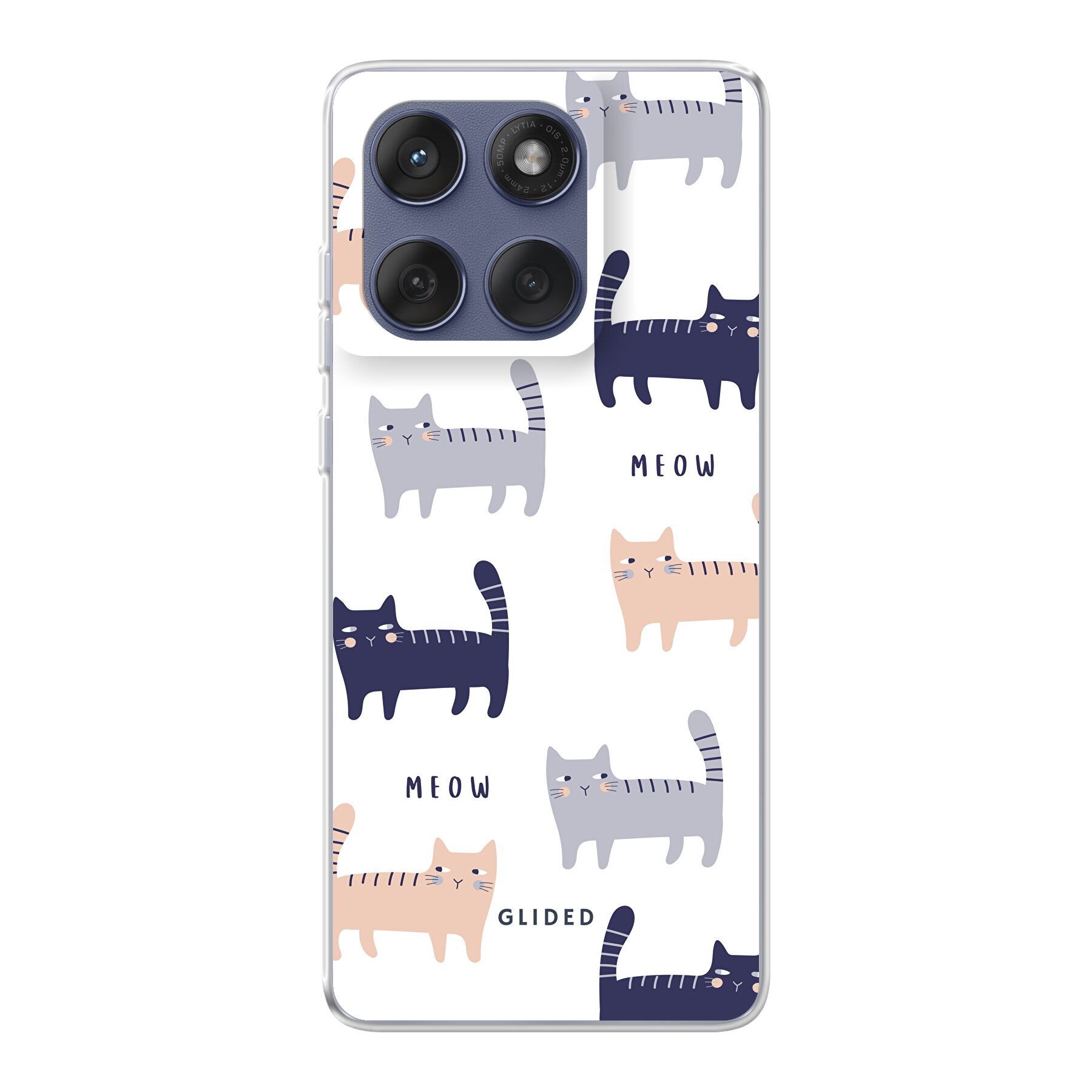 Image du produit Purrfection - Motorola Edge 60 Fusion Coque de téléphone