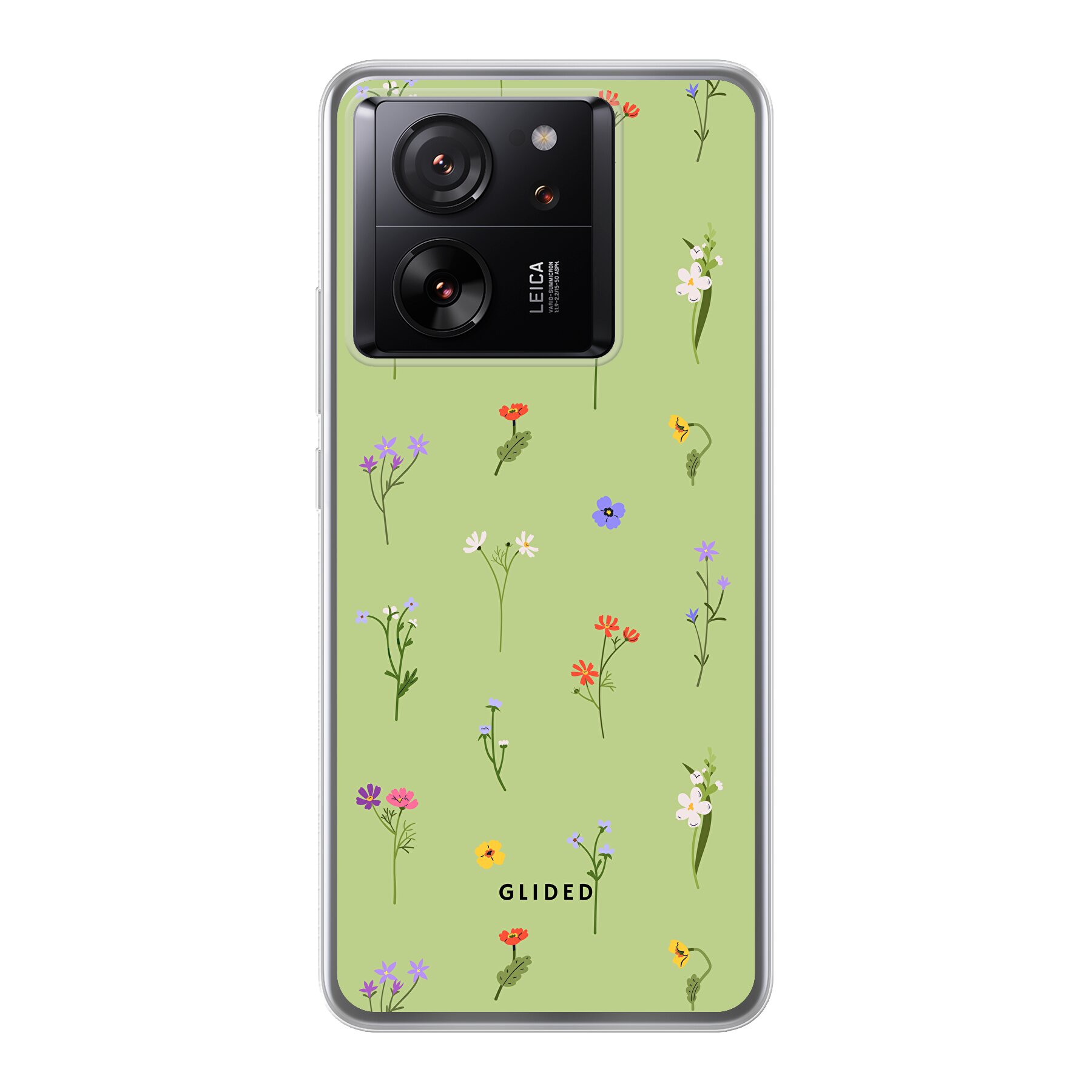 Green Floral - Xiaomi 13T Pro Handyhülle