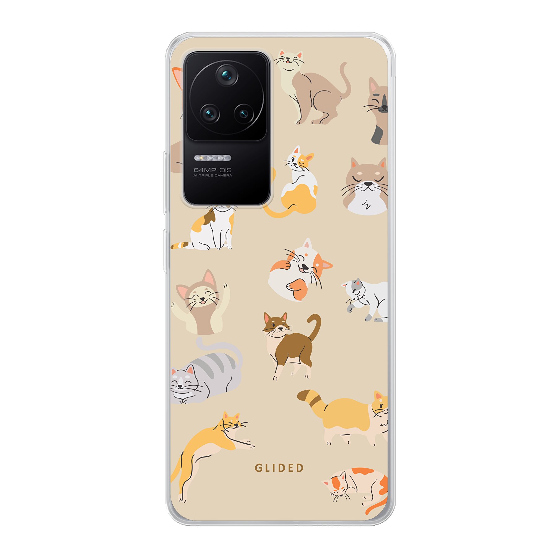 Meow - Xiaomi Poco F4 Handyhülle