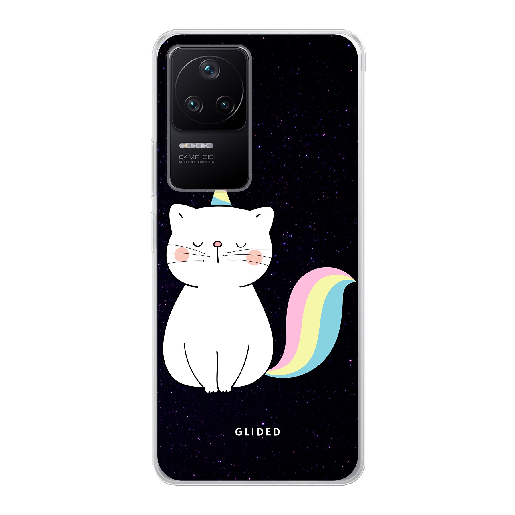 Unicorn Cat - Xiaomi Poco F4 Handyhülle