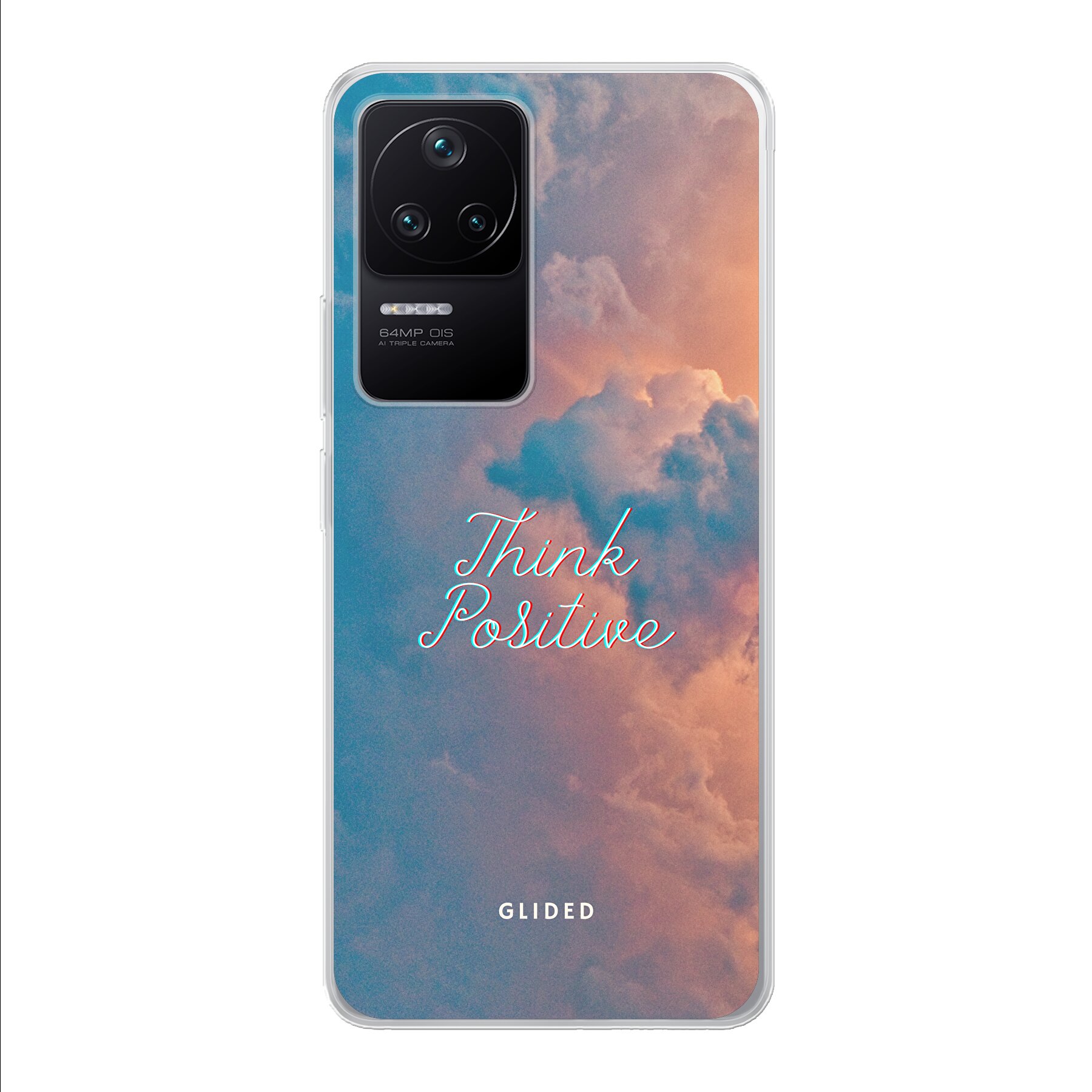 Think positive - Xiaomi Poco F4 Handyhülle