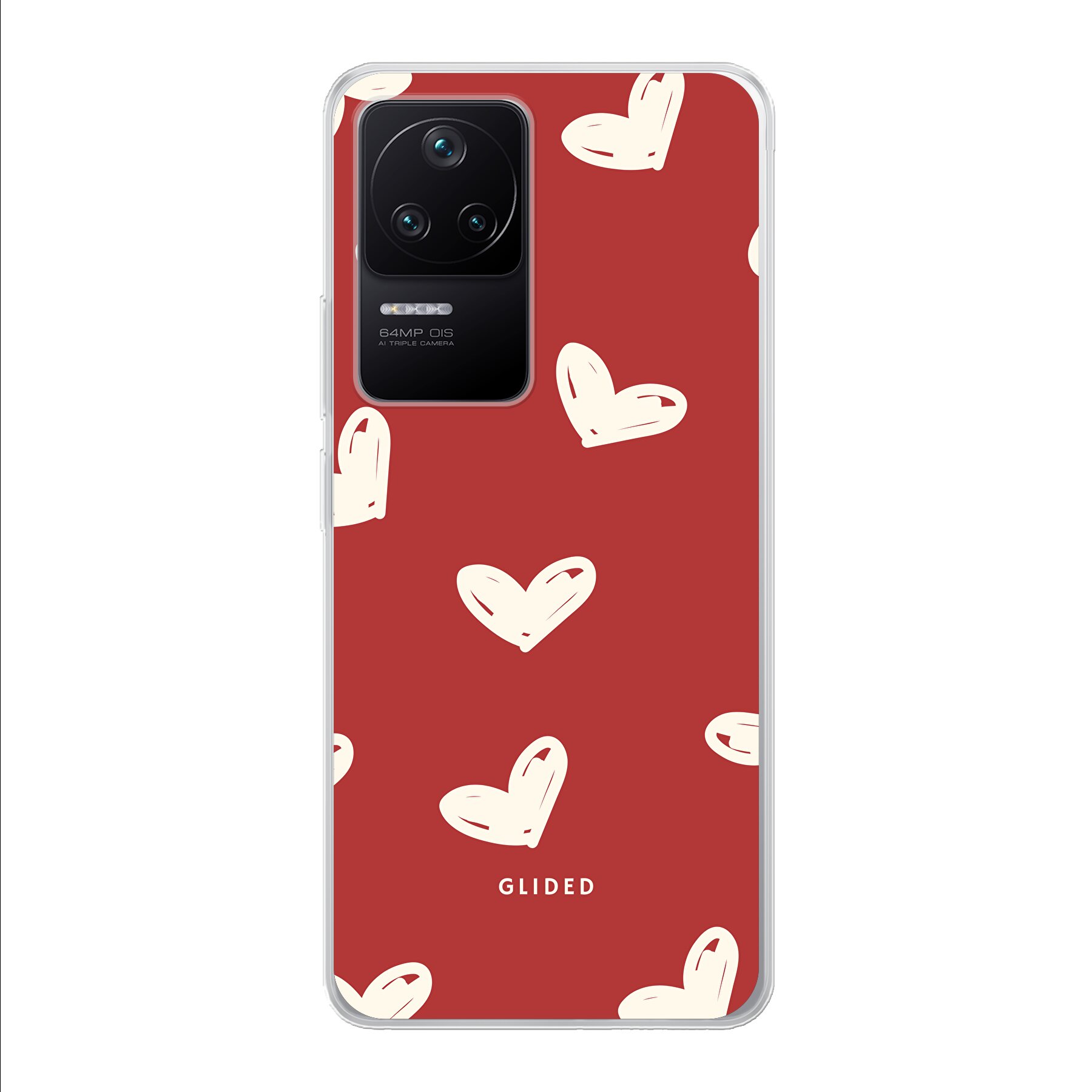 Red Love - Xiaomi Poco F4 Handyhülle
