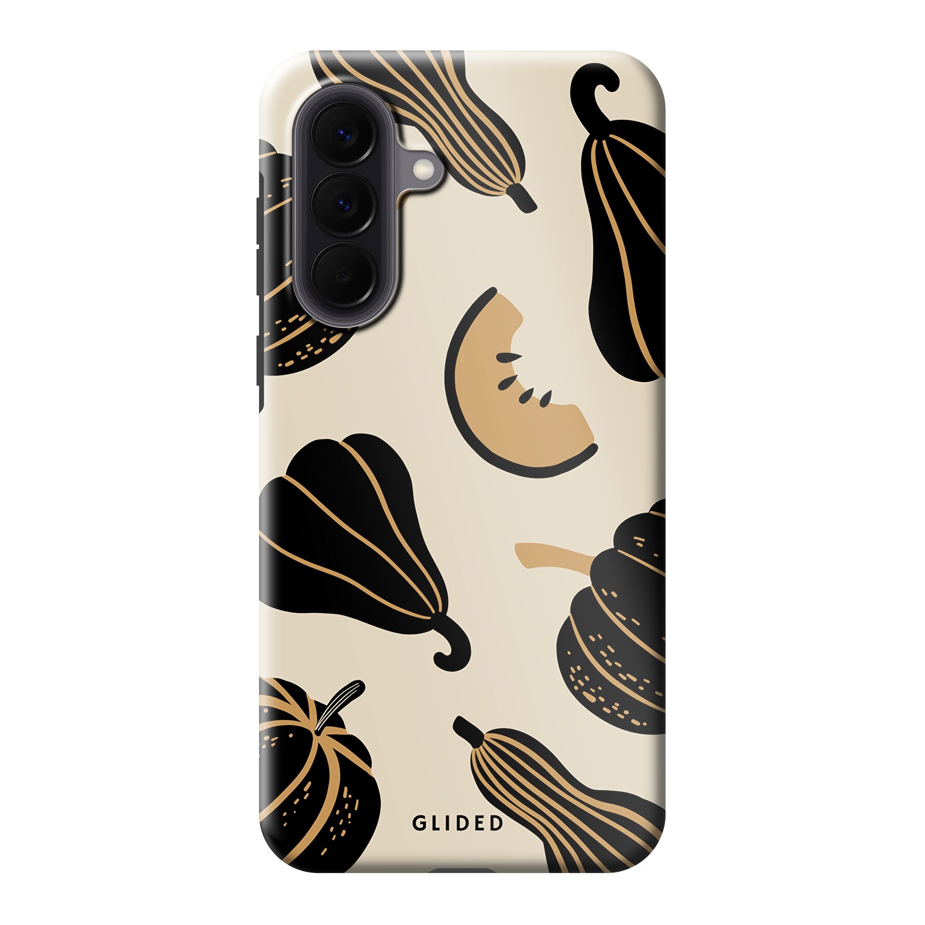 Immagine del prodotto Beige and Black Pumpkin - Samsung Galaxy A57 Cover