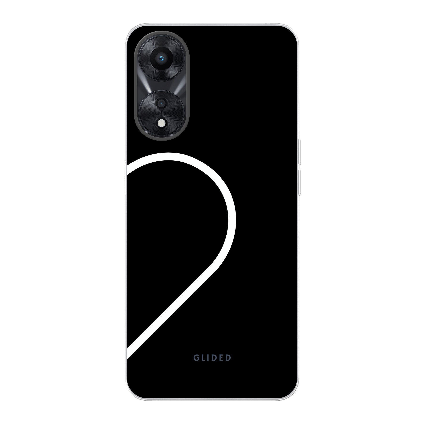 Harmony Black - Oppo A58x Handyhülle