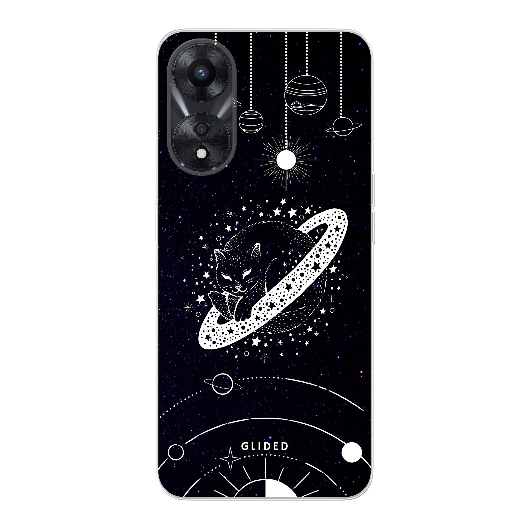 Astro Whiskers - Oppo A58x Handyhülle