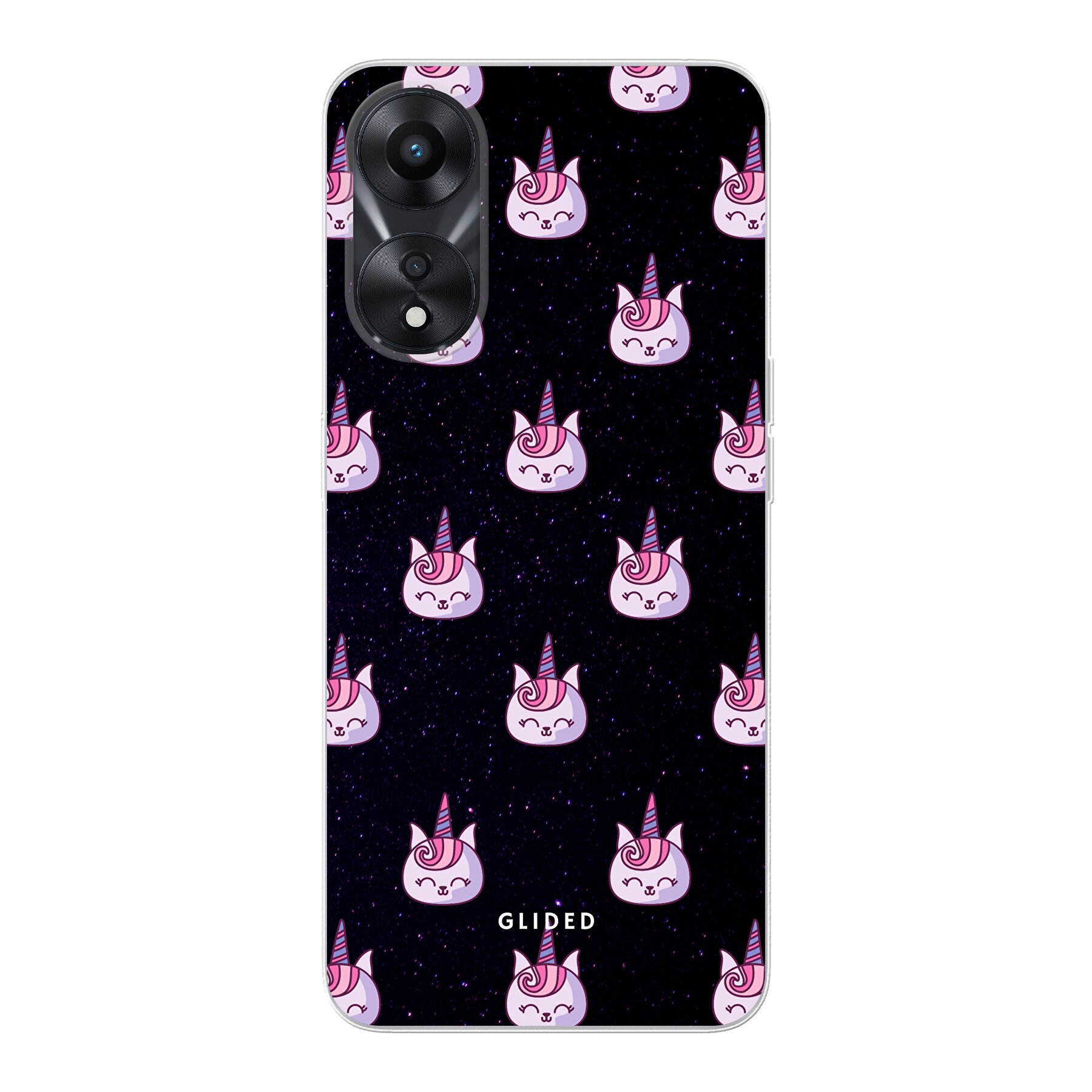 Unicorn Meow - Oppo A58x Handyhülle