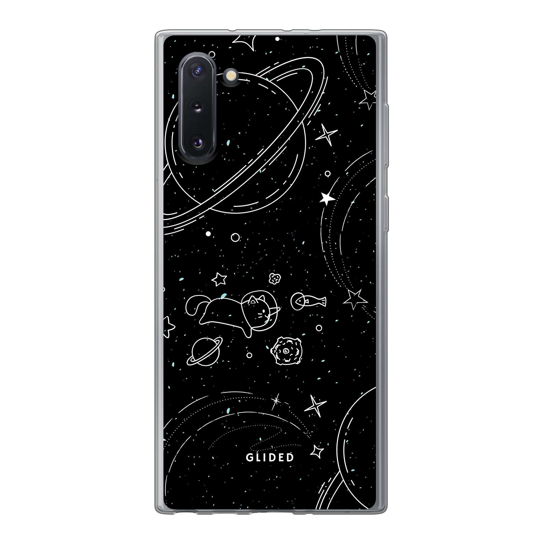 Cosmic Cat - Samsung Galaxy Note 10 5G Handyhülle