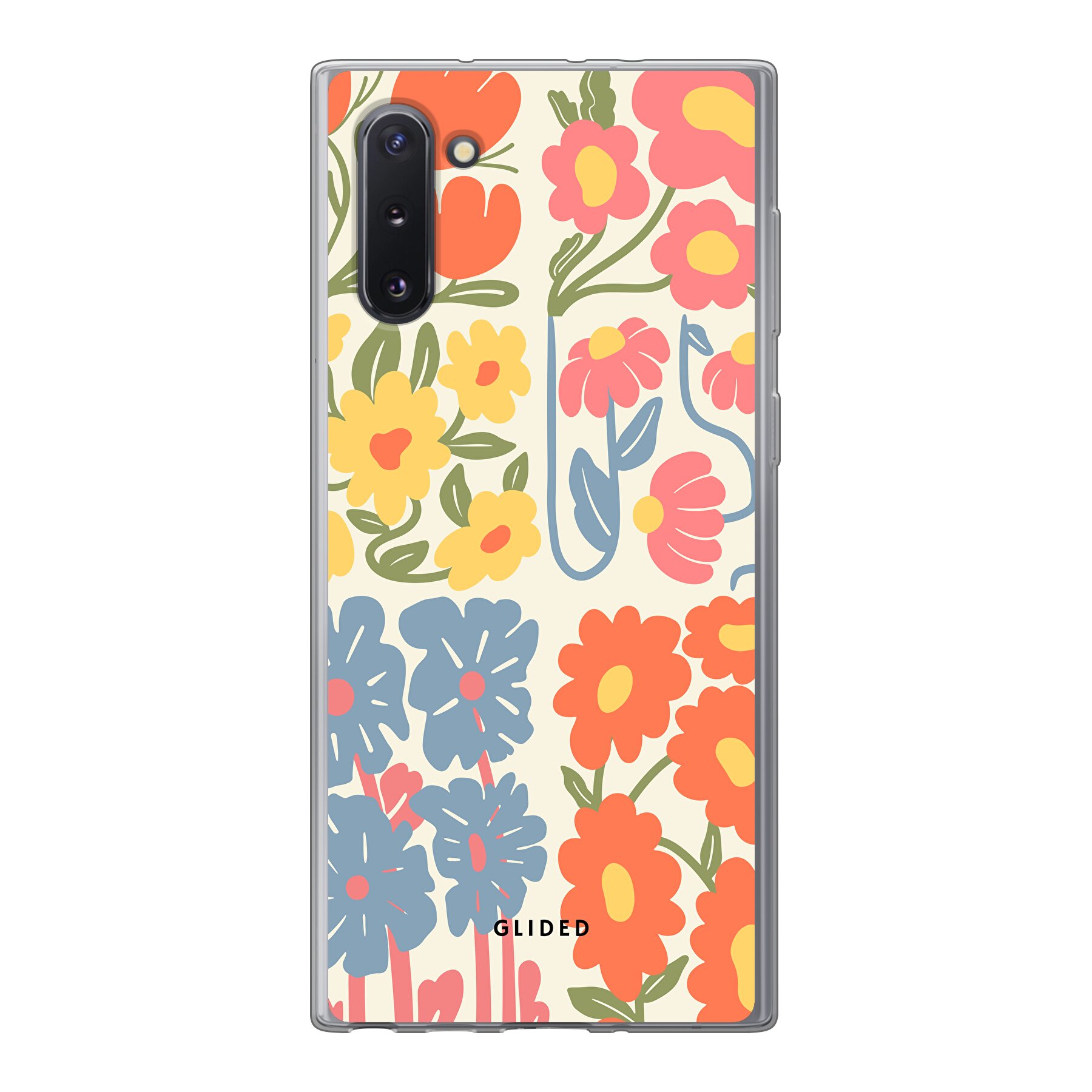 Colorful Flowy - Samsung Galaxy Note 10 5G Handyhülle