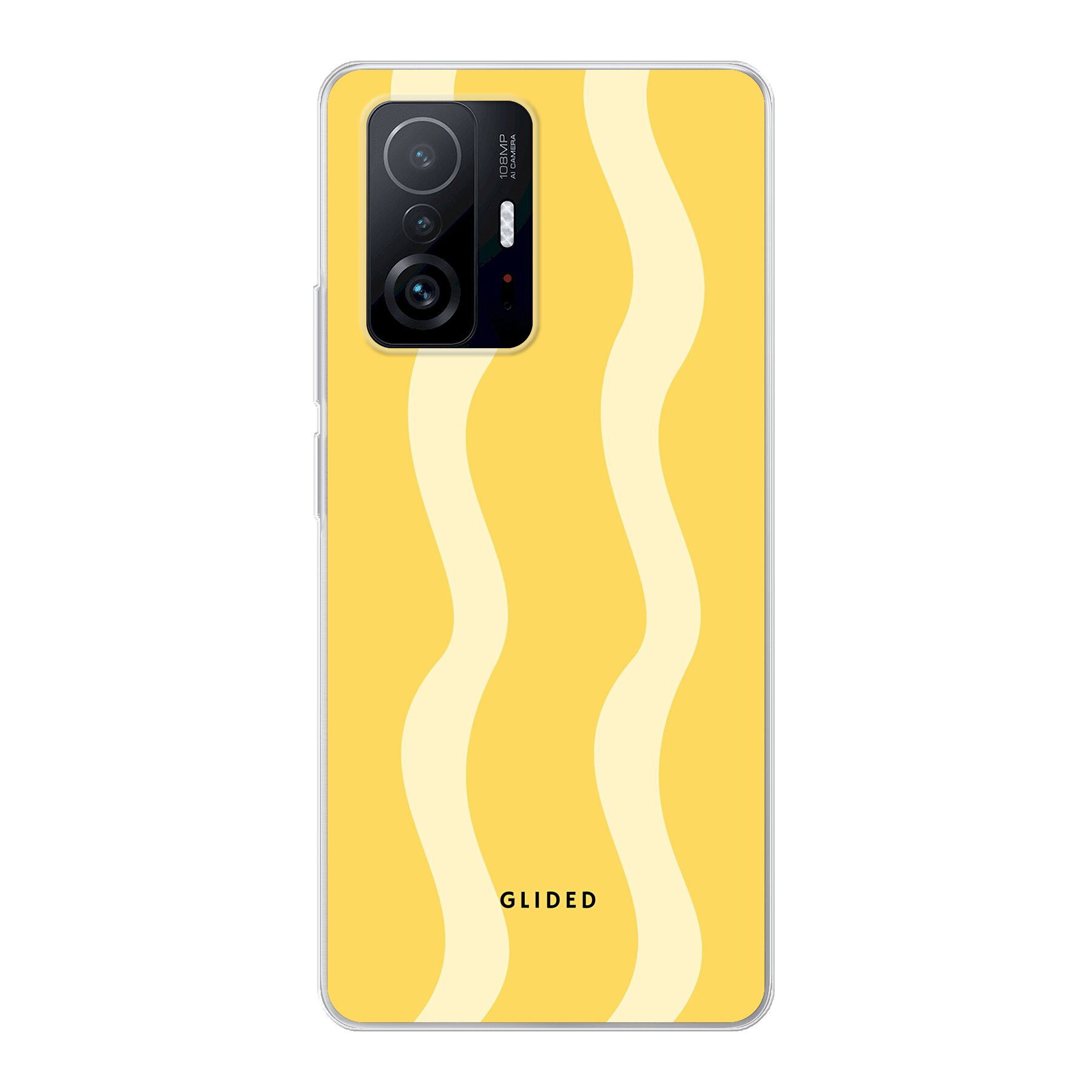 Image du produit Yellow Wavy - Xiaomi 11T Coque de téléphone