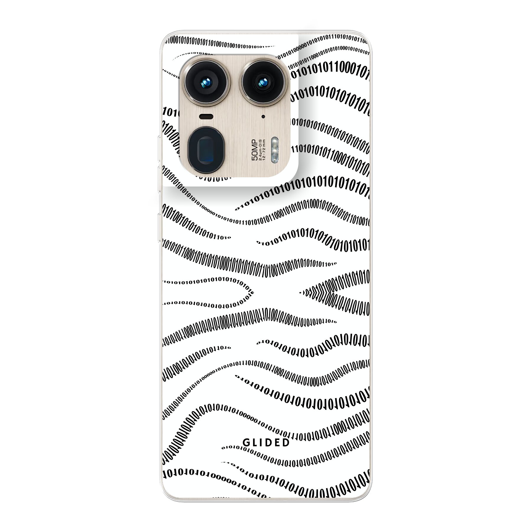 Image du produit Binary Code - Motorola Moto X50 Ultra Coque de téléphone