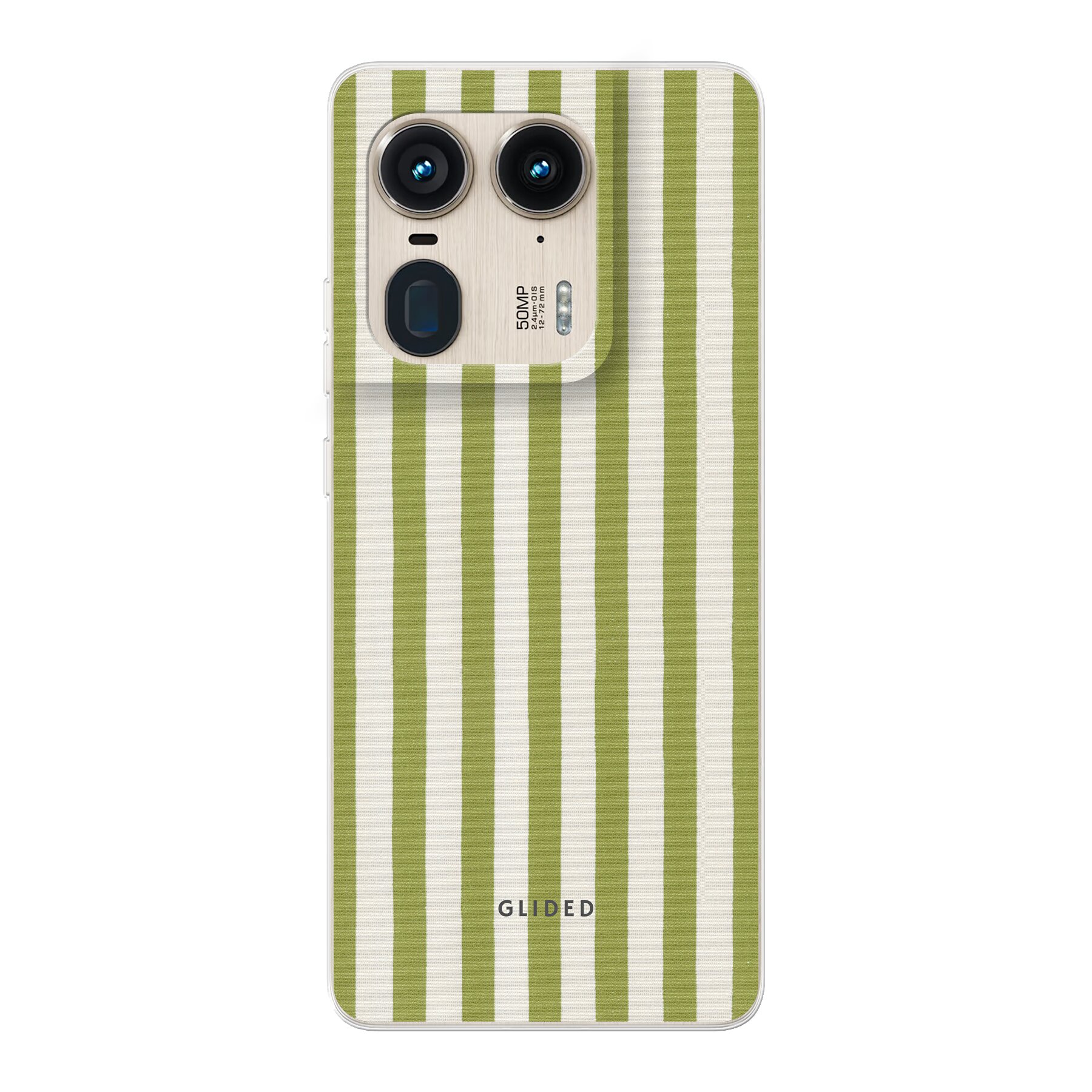 Imagen del producto Green and Cream - Motorola Moto X50 Ultra Funda