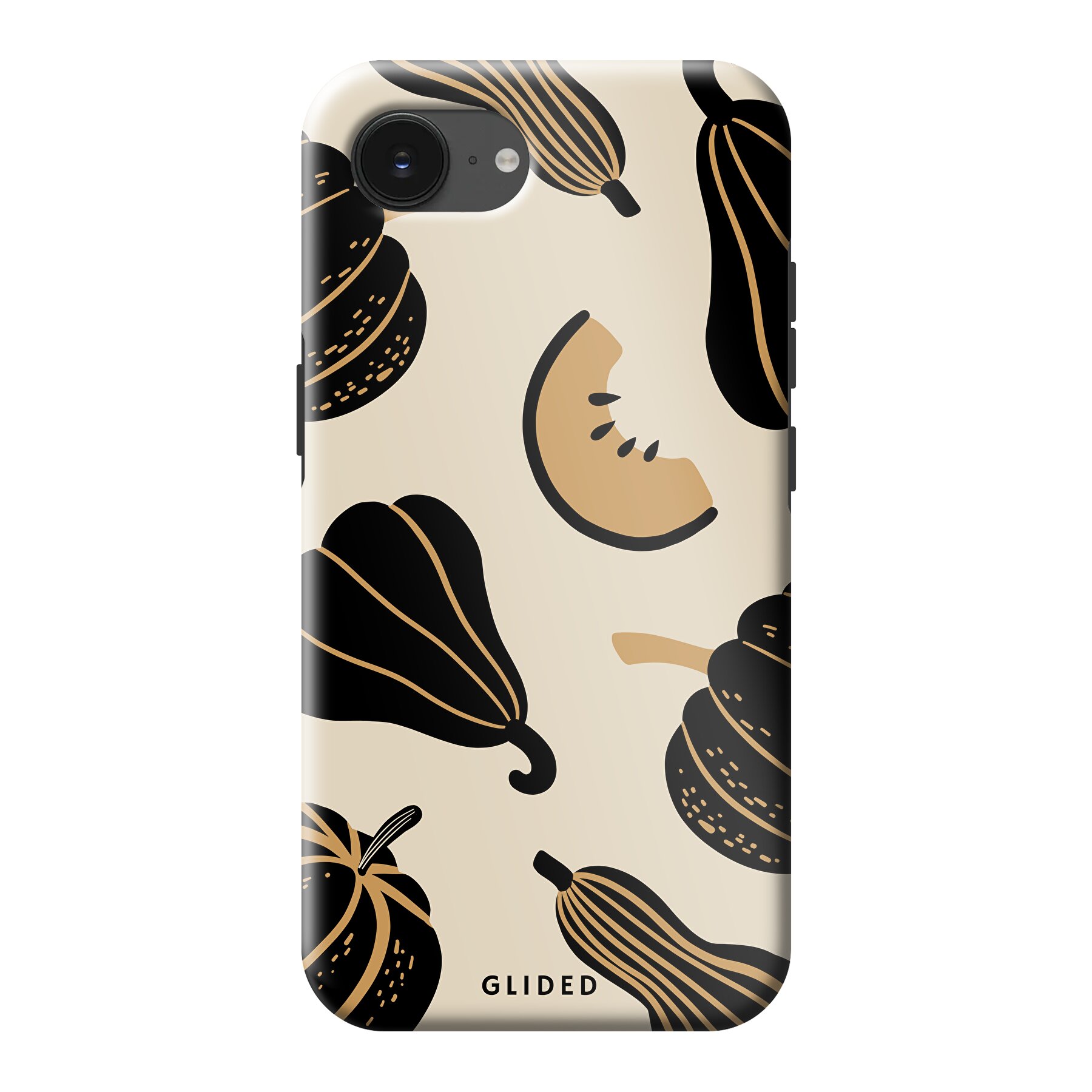 Produktbild Beige and Black Pumpkin - iPhone 17e Handyhülle