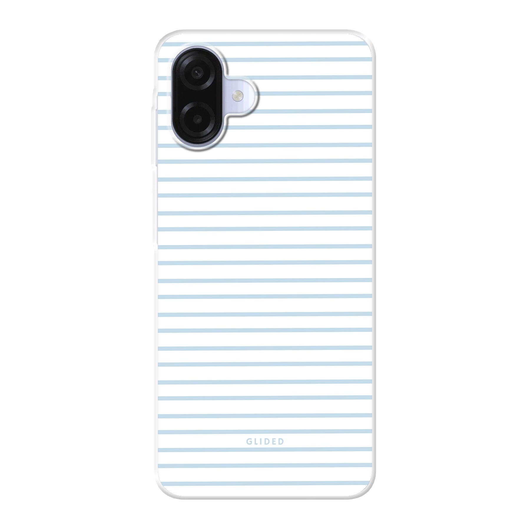 Product image Blue & White Stripes - Samsung Galaxy A07 Phone case