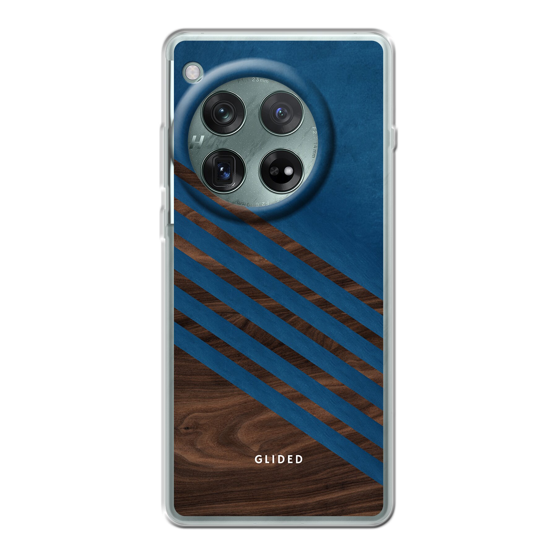 Blue Wood - OnePlus Ace 3 Handyhülle