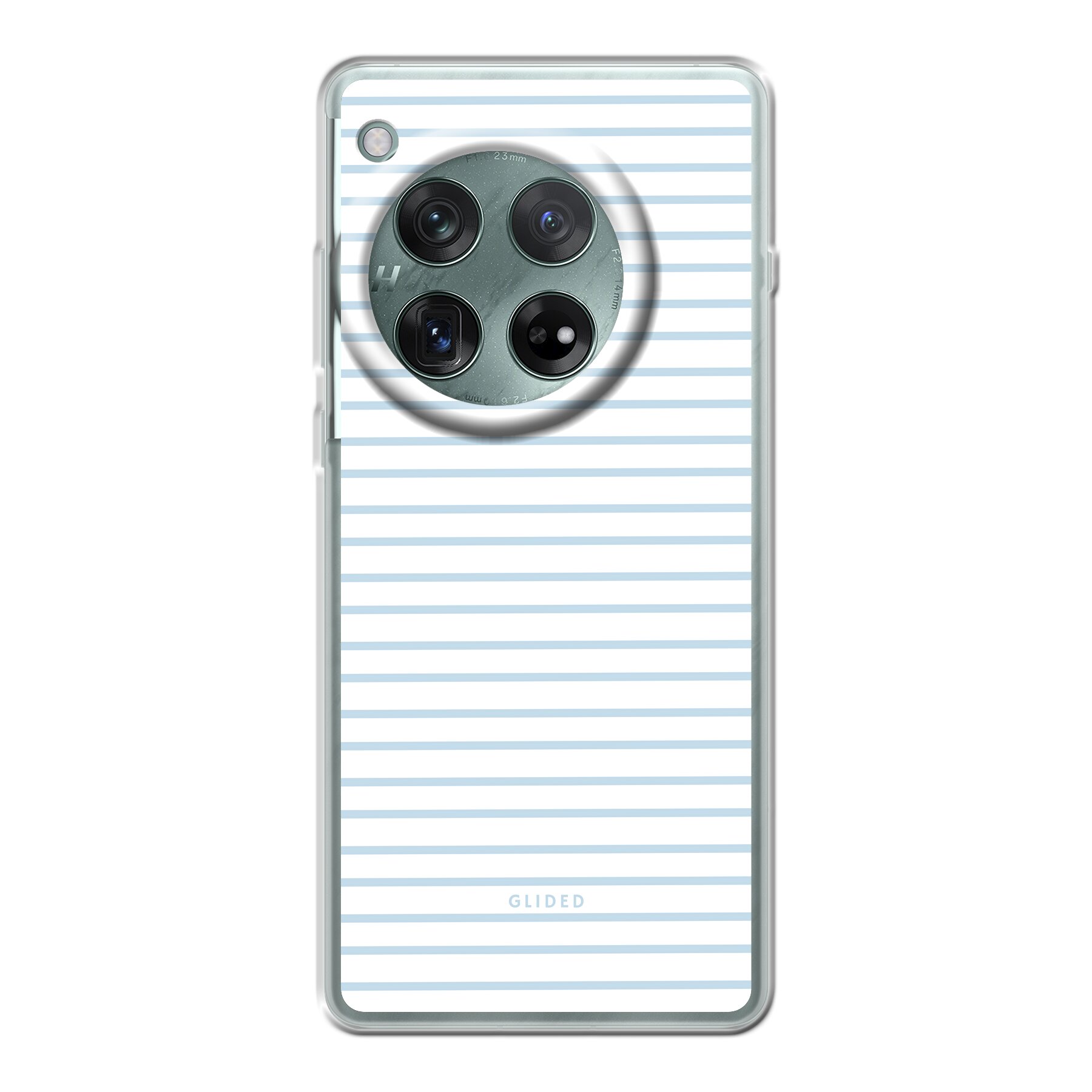 Blue & White Stripes - OnePlus Ace 3 Handyhülle