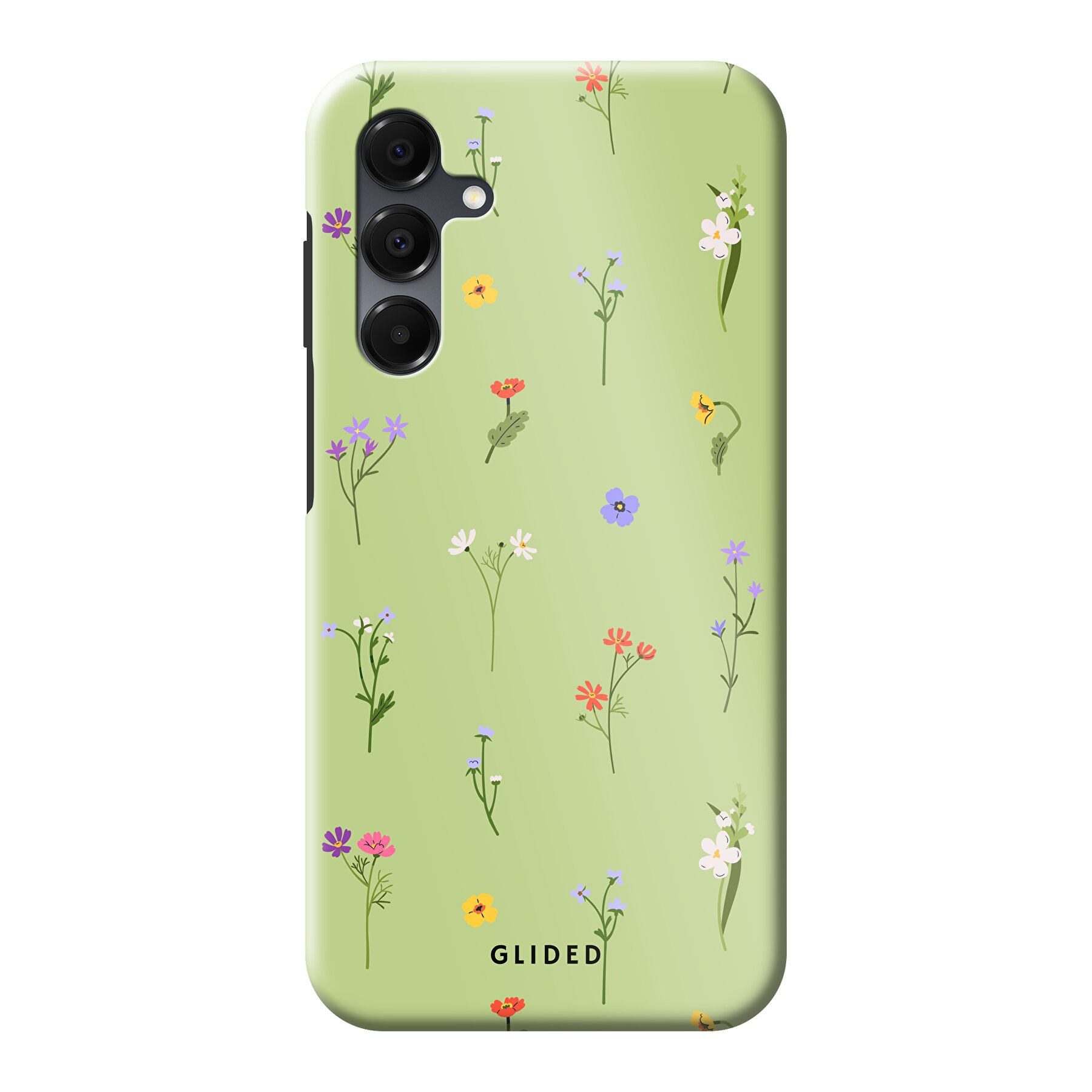 Image du produit Green Floral - Samsung Galaxy A16 Coque de téléphone