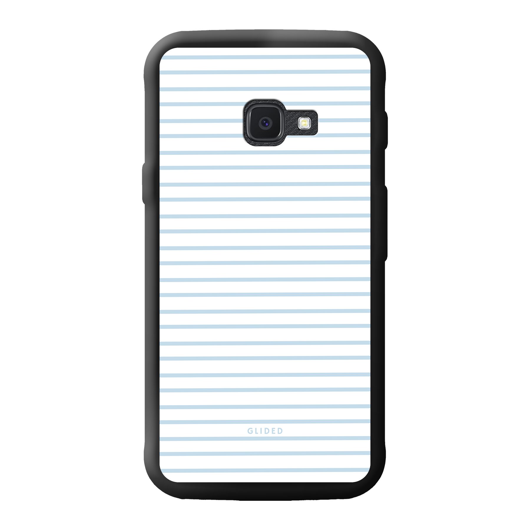 Produktbild Blue & White Stripes - Samsung Galaxy Xcover 4 Handyhülle