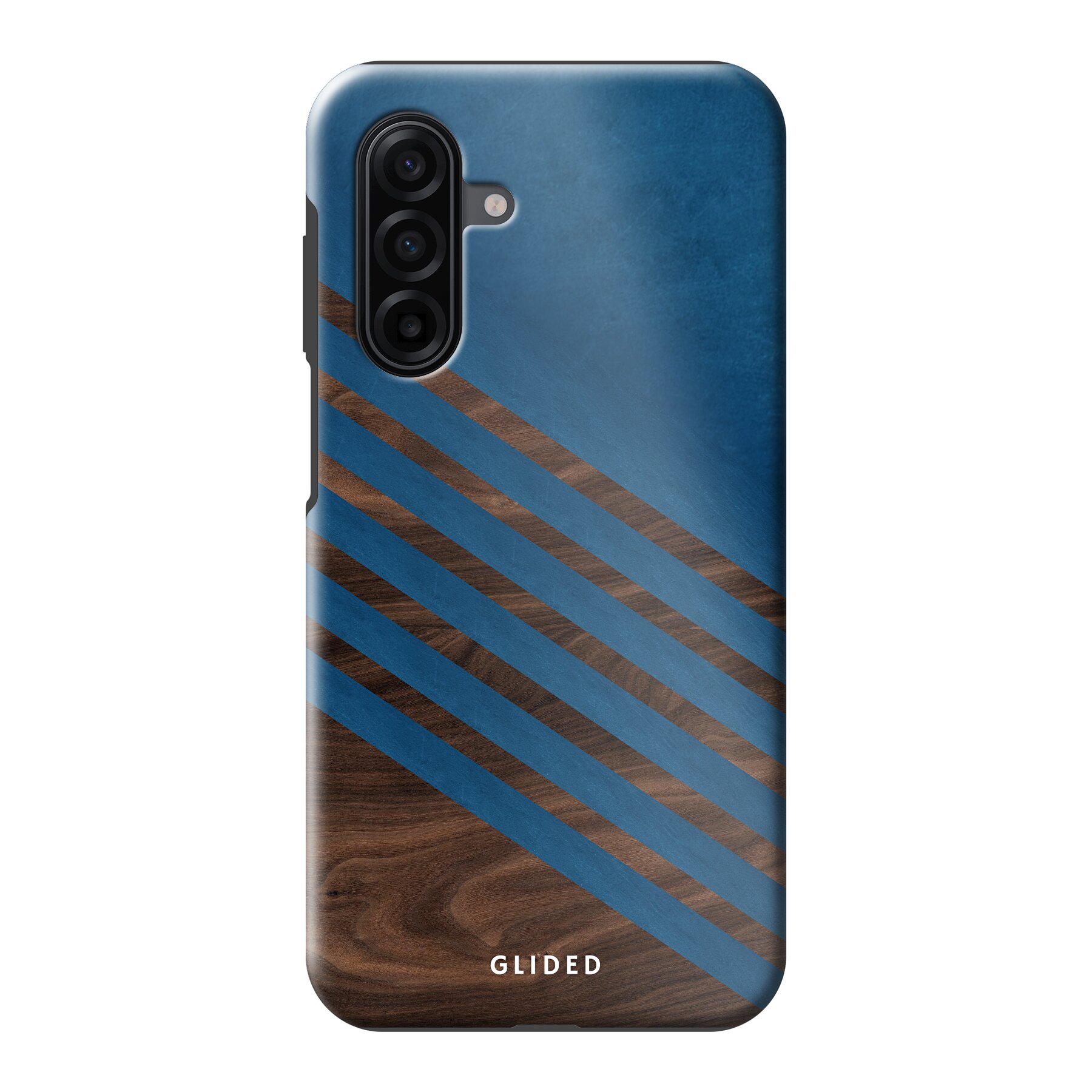 Tuotekuva Blue Wood - Samsung Galaxy A17 5G Puhelimen suojakuori