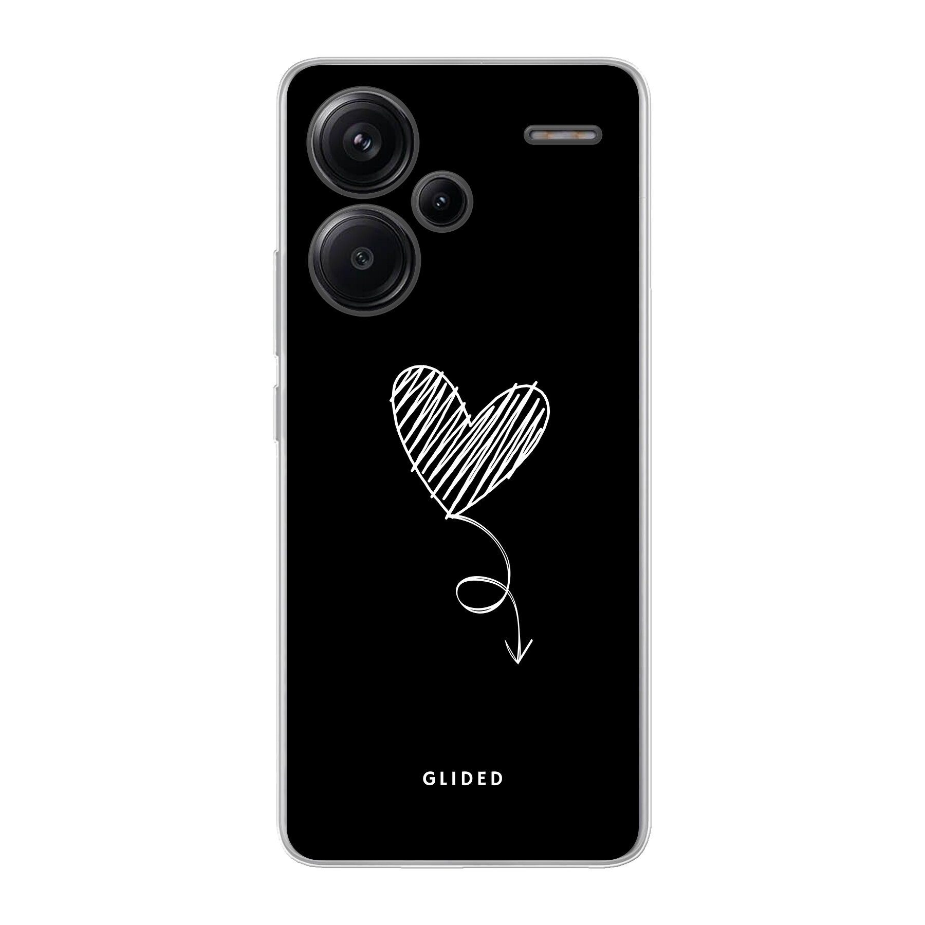 Dark Heart - Xiaomi Redmi Note 13 Pro+ Handyhülle