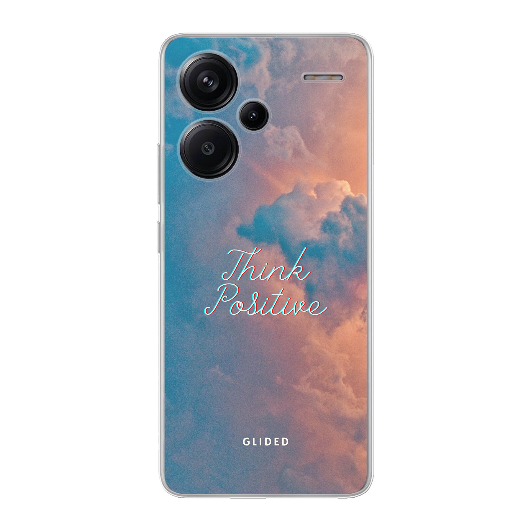 Think positive - Xiaomi Redmi Note 13 Pro+ Handyhülle