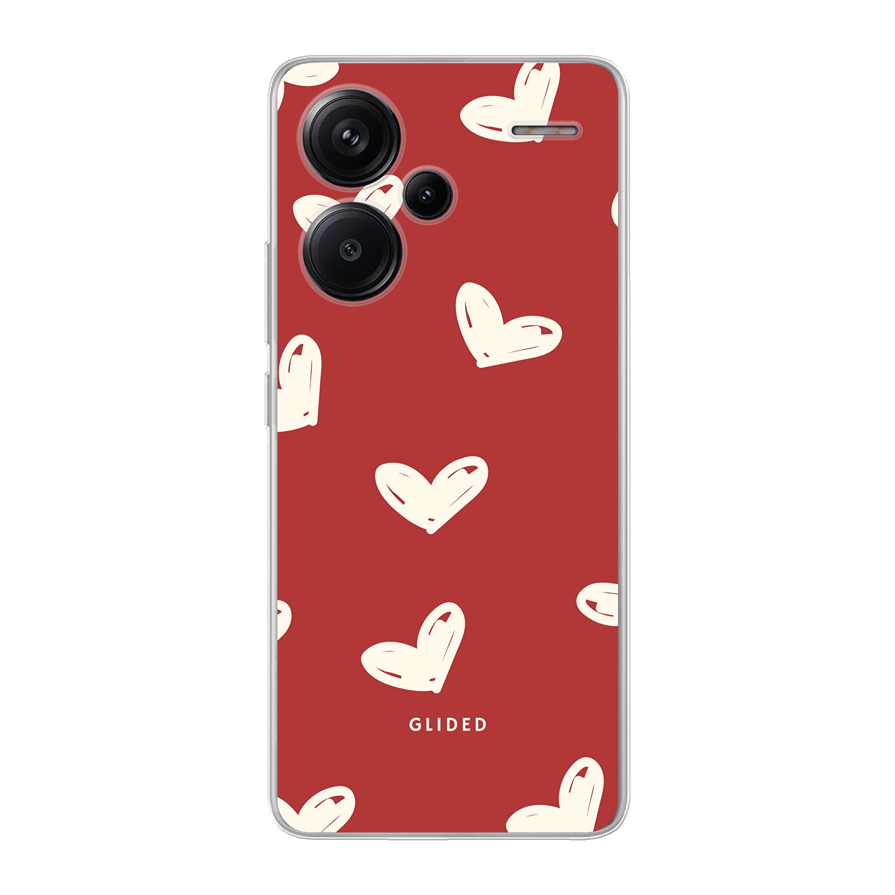 Red Love - Xiaomi Redmi Note 13 Pro+ Handyhülle