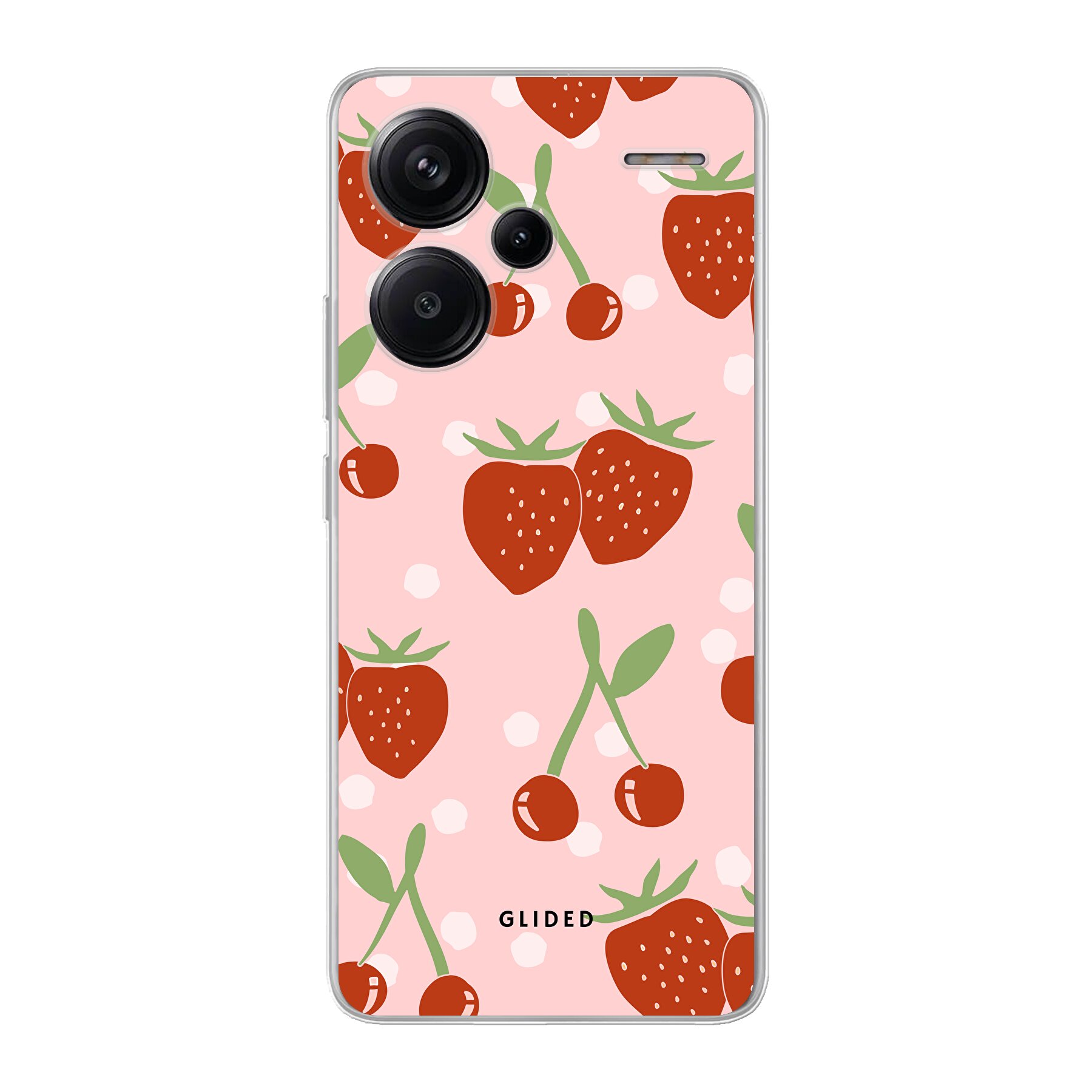 Cherry meets Strawberry - Xiaomi Redmi Note 13 Pro+ Handyhülle