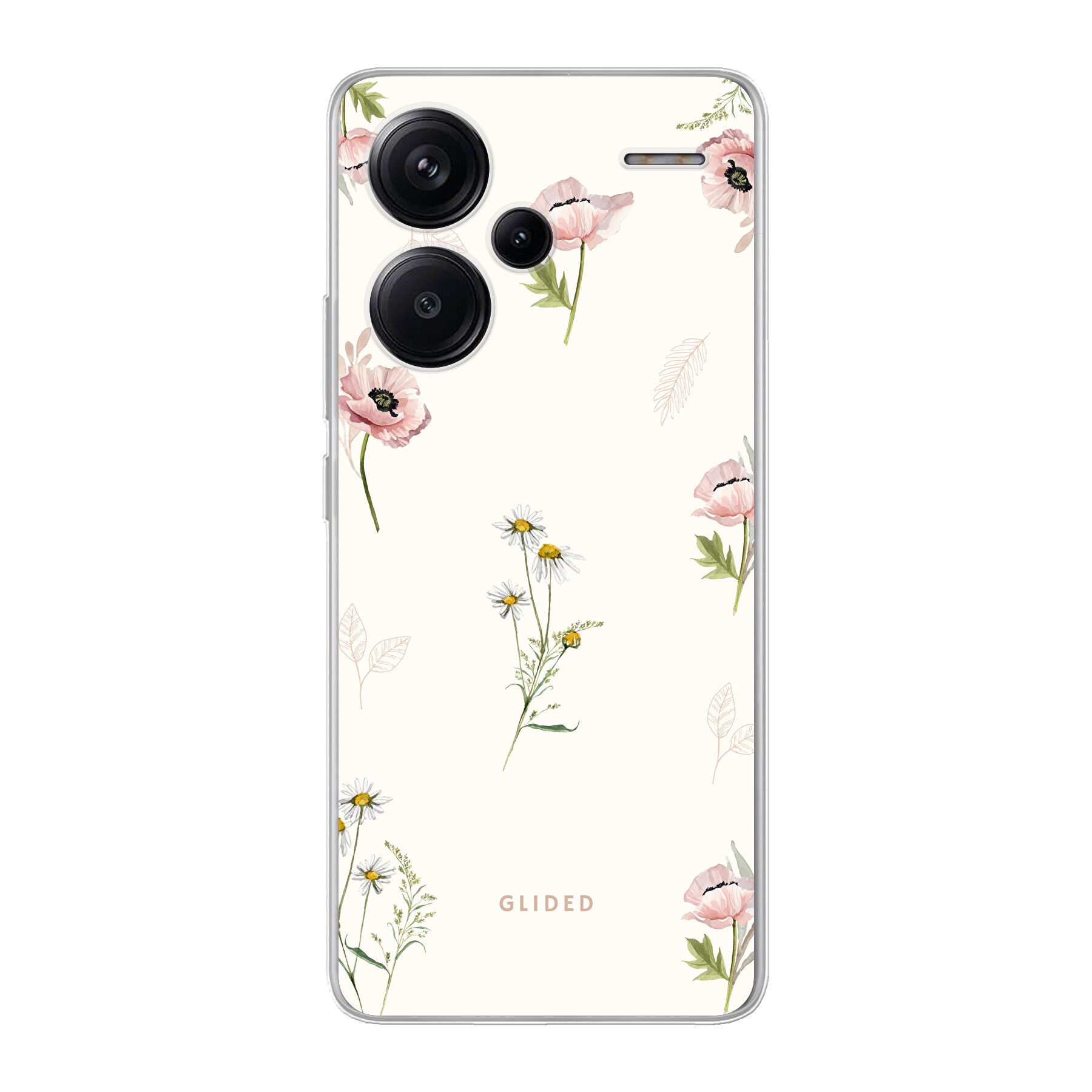 Pink Flower Time - Xiaomi Redmi Note 13 Pro+ Handyhülle