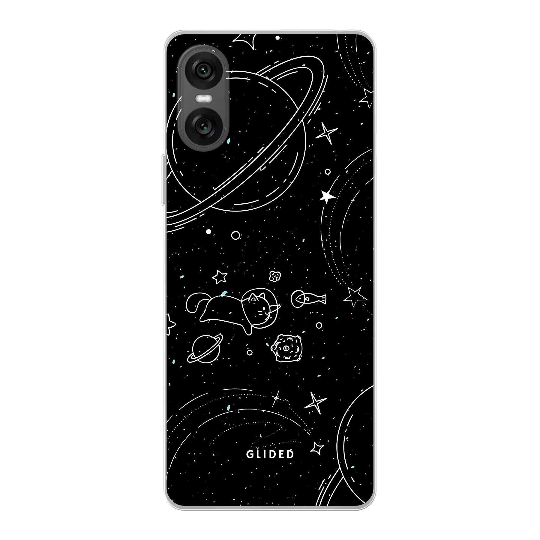 Cosmic Cat - Sony Xperia 10 VI Handyhülle