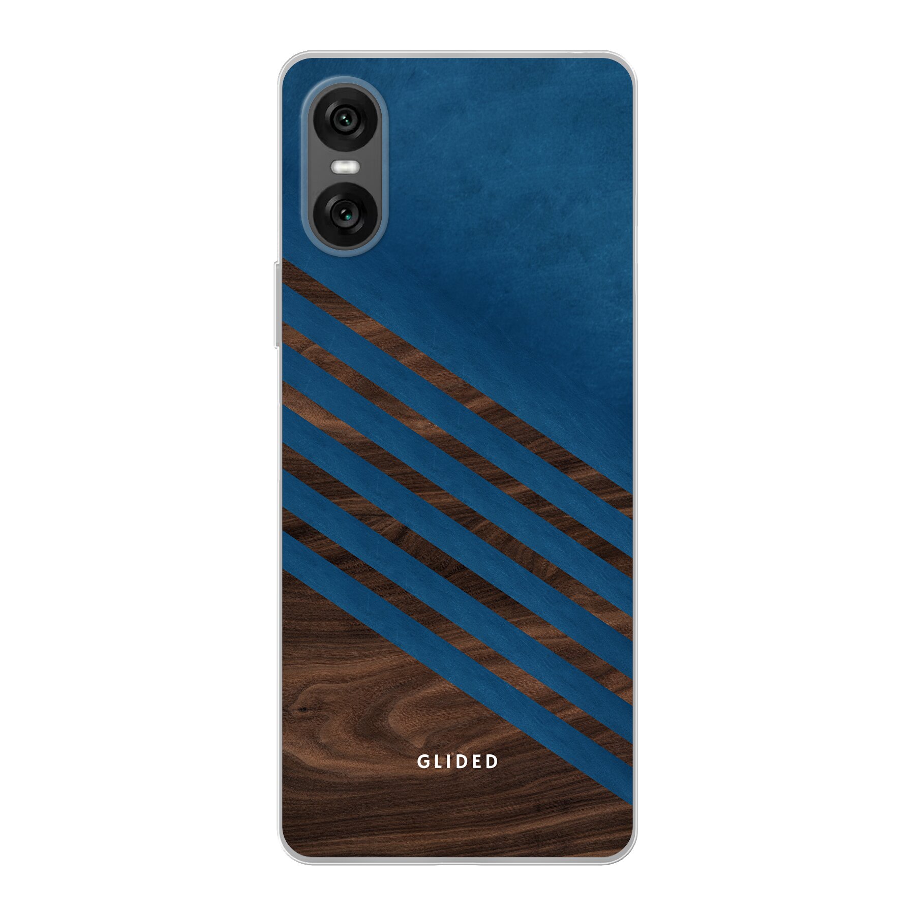 Blue Wood - Sony Xperia 10 VI Handyhülle