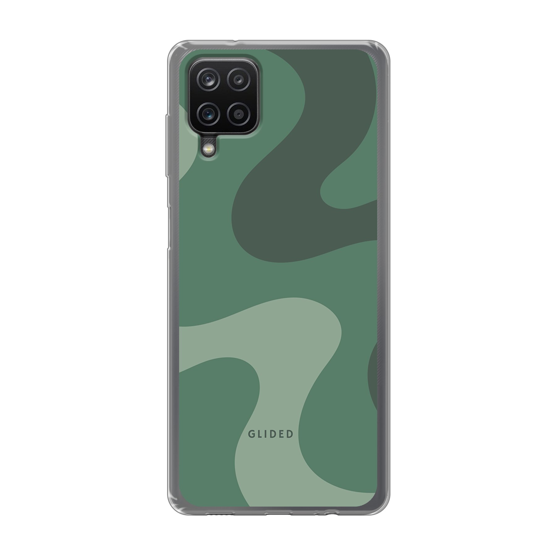 Green Wave - Samsung Galaxy A12 Nacho Handyhülle