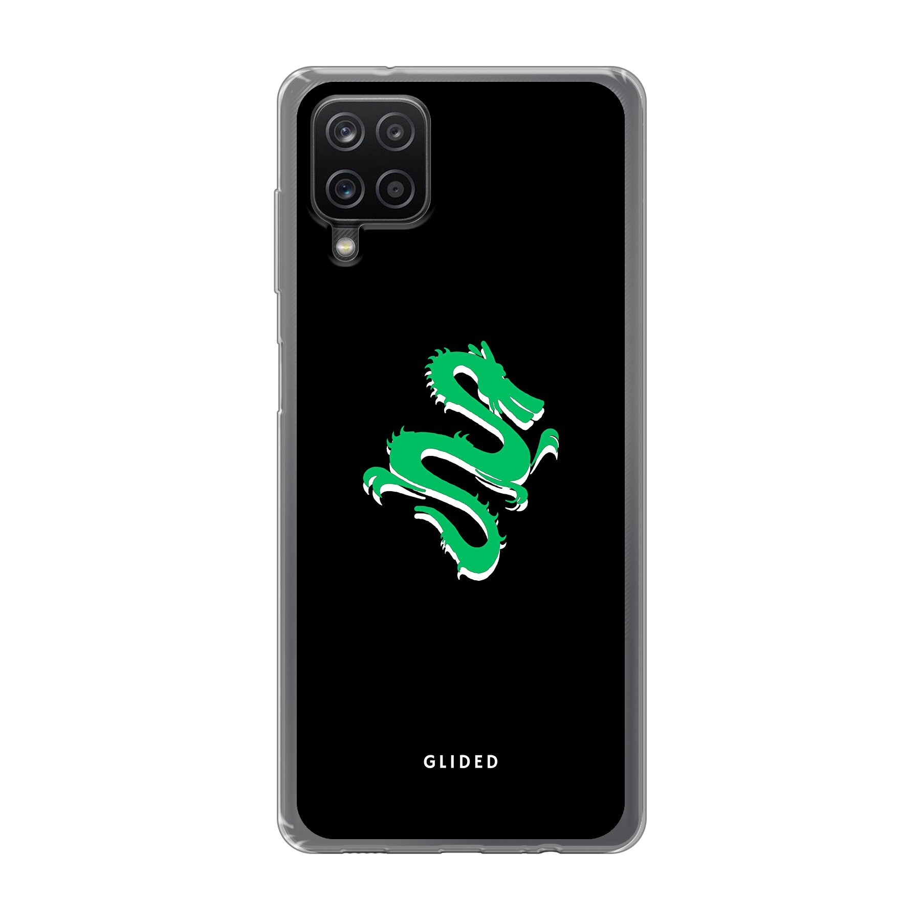 Emerald Dragon - Samsung Galaxy A12 Nacho Handyhülle