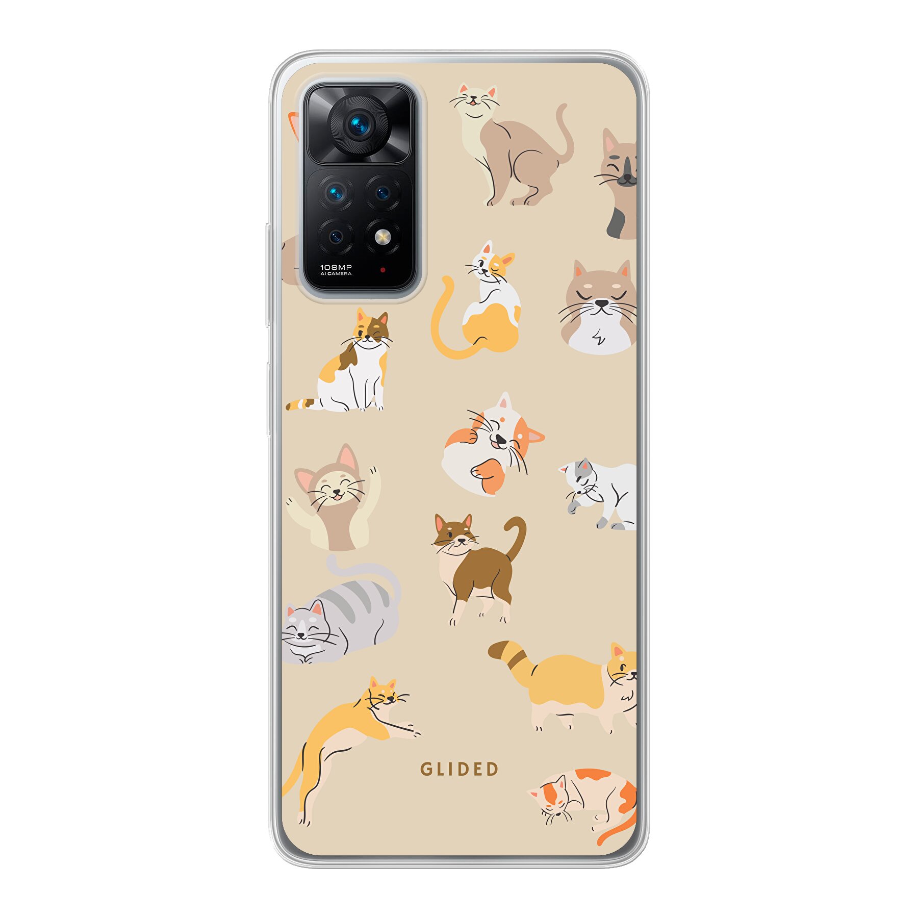 Meow - Xiaomi Redmi Note 11 Pro 5G Handyhülle