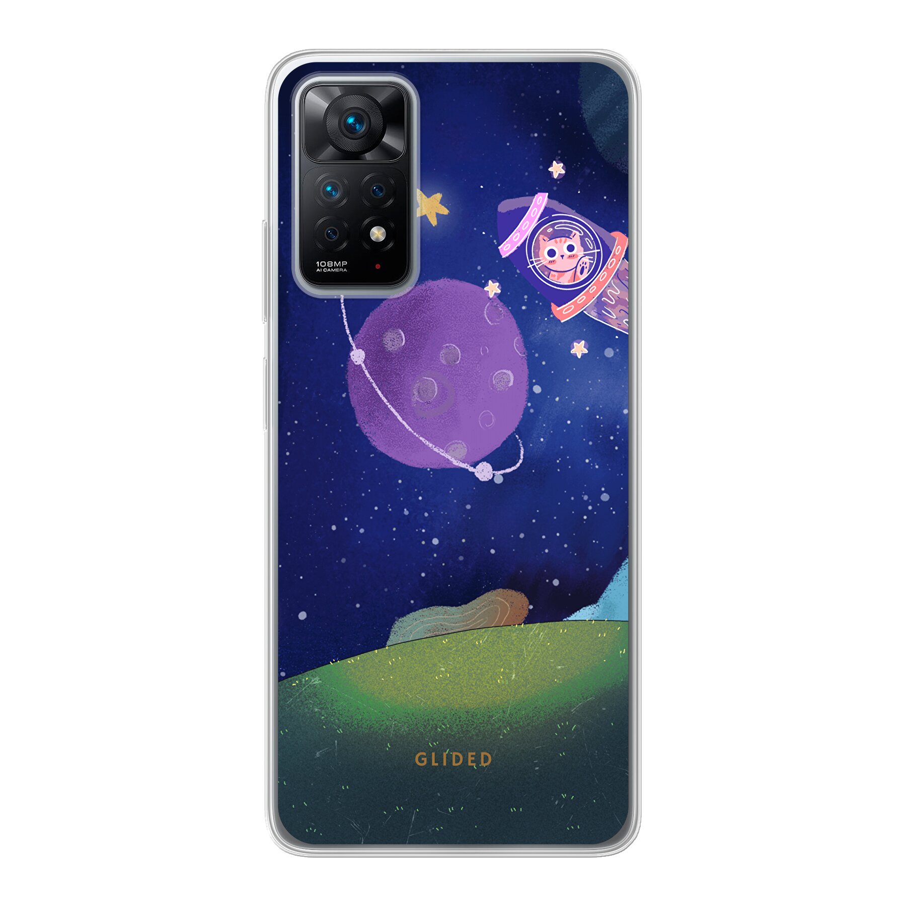 Galaxy Cat - Xiaomi Redmi Note 11 Pro 5G Handyhülle