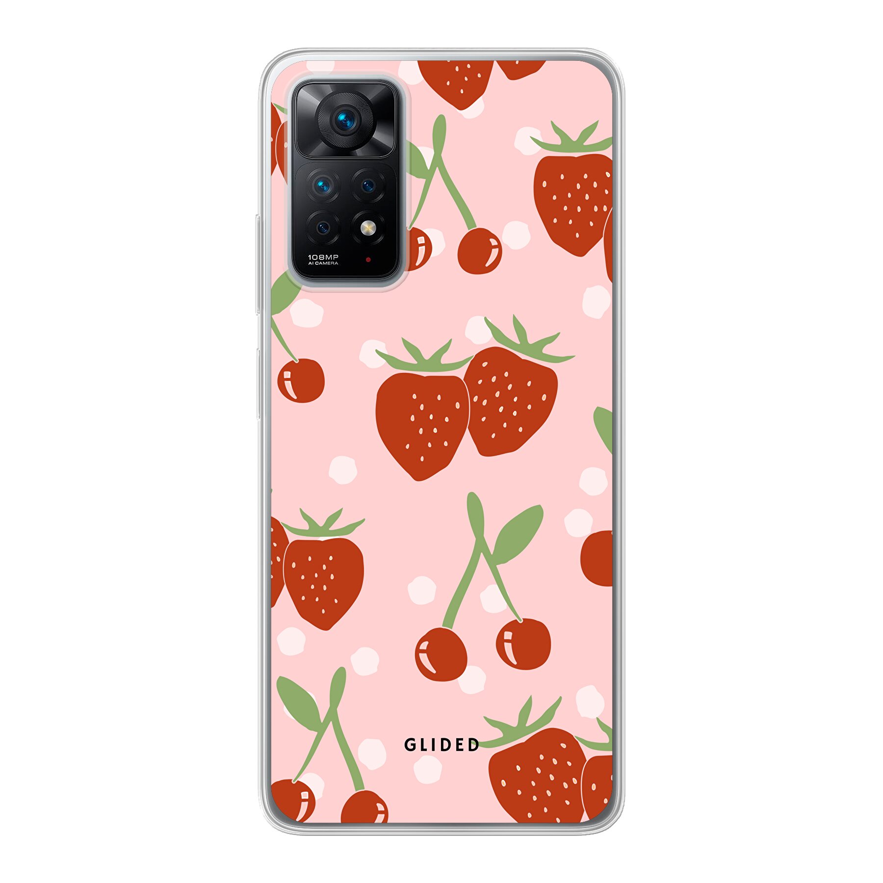 Cherry meets Strawberry - Xiaomi Redmi Note 11 Pro 5G Handyhülle