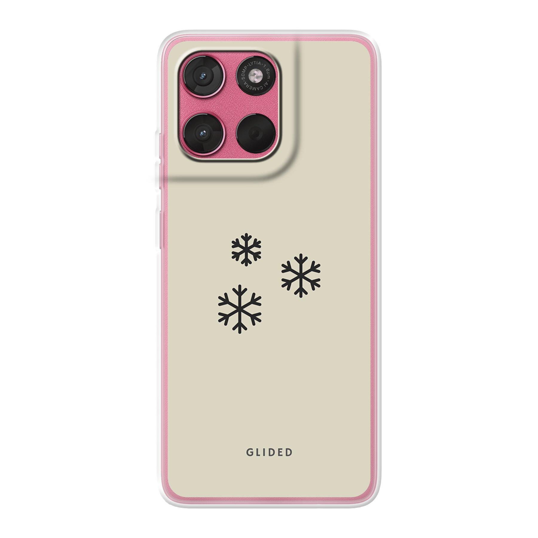 Snowflakes - Motorola Moto G57 Handyhülle