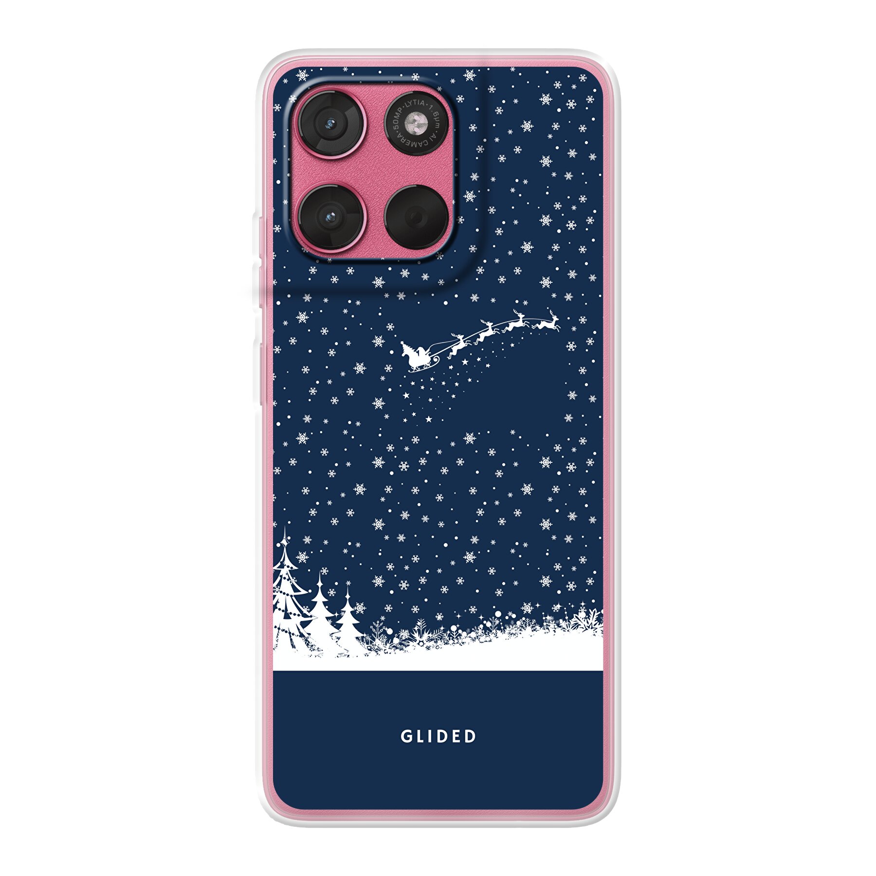 Flying Santa - Motorola Moto G57 Handyhülle