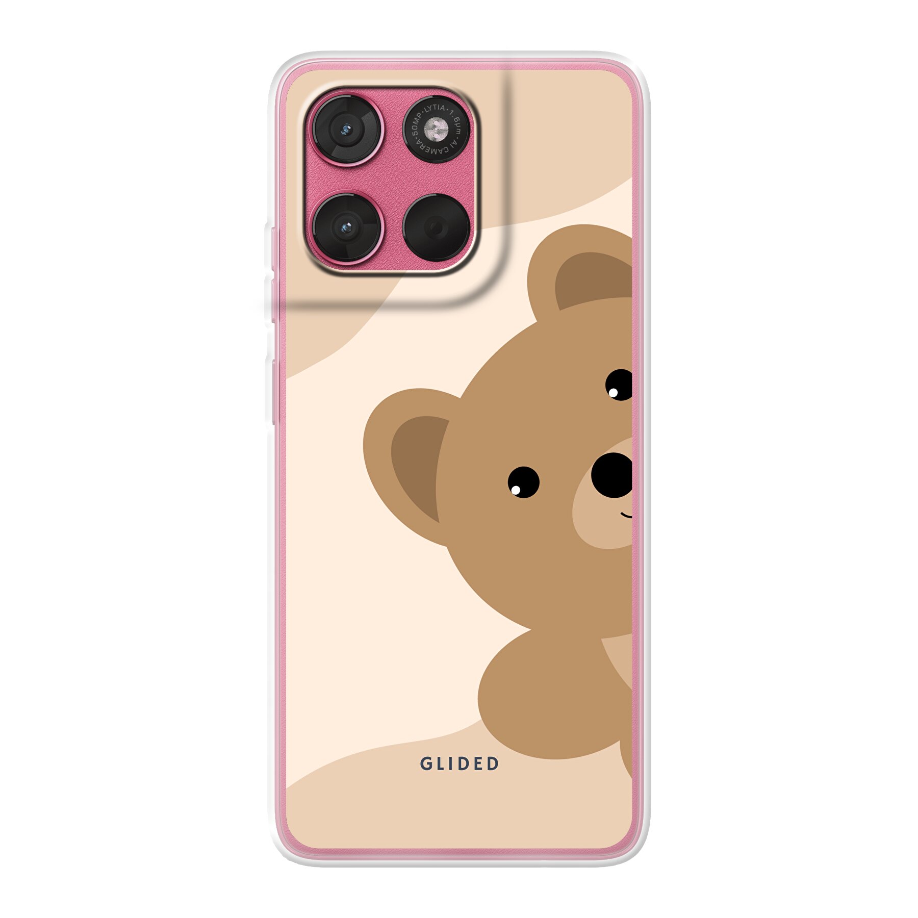 BearLove Left - Motorola Moto G57 Handyhülle