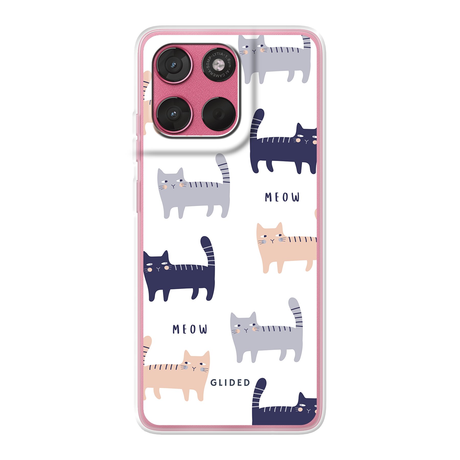 Purrfection - Motorola Moto G57 Handyhülle