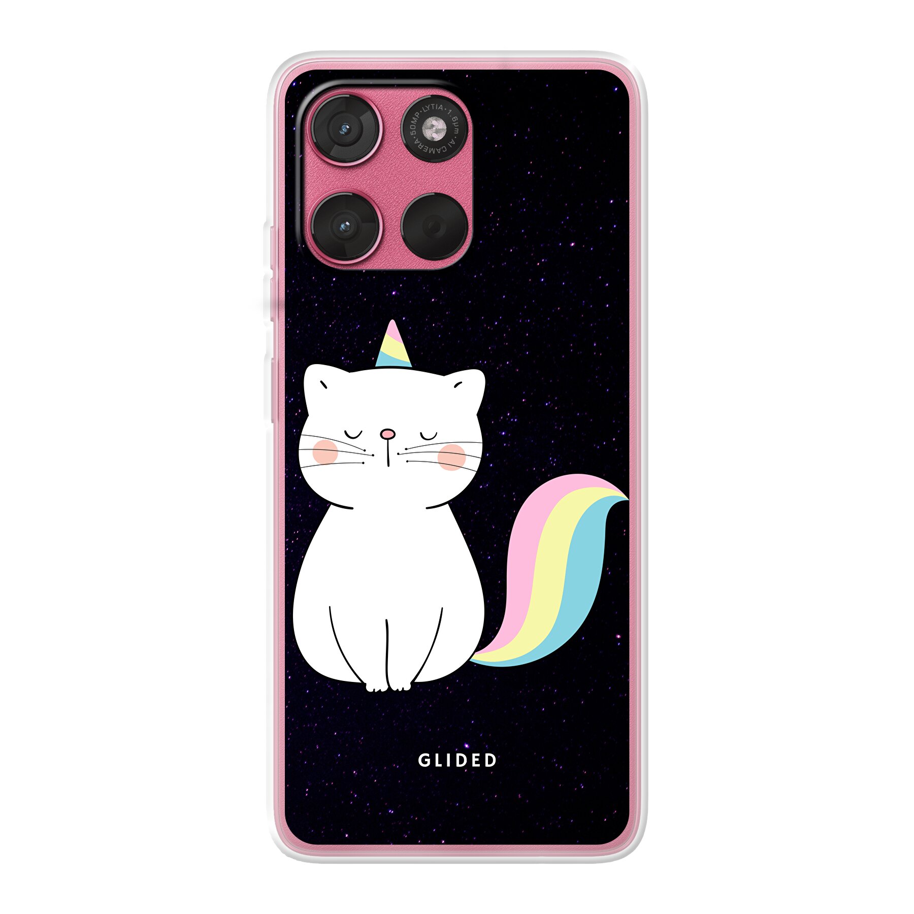 Unicorn Cat - Motorola Moto G57 Handyhülle