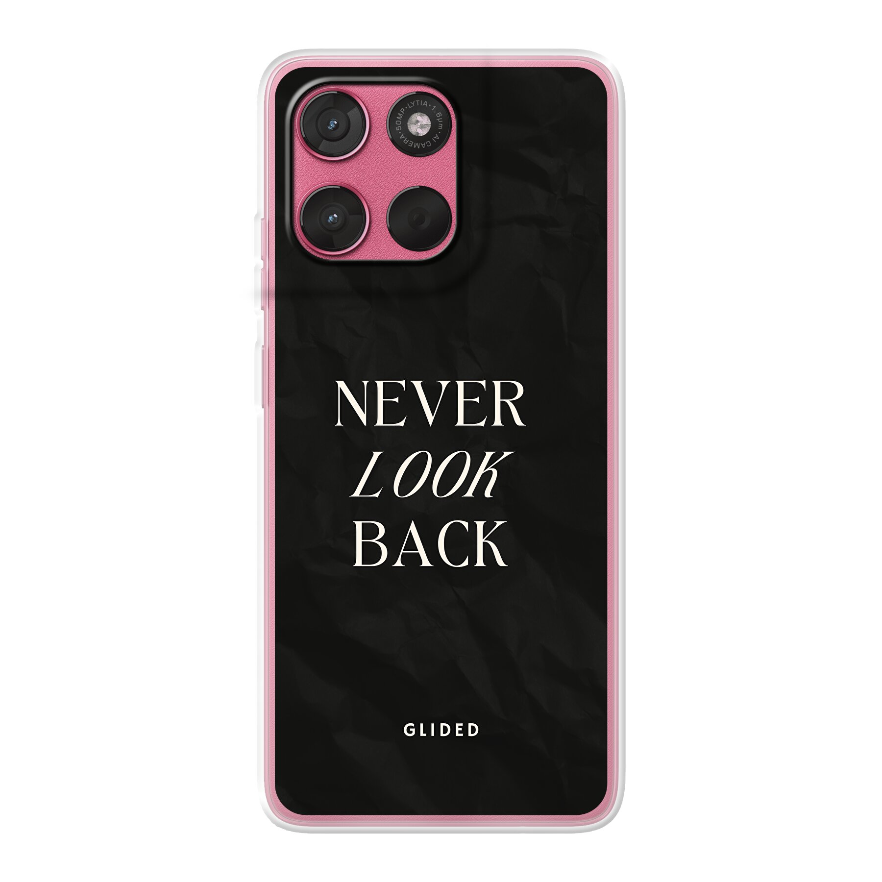 Never Back - Motorola Moto G57 Handyhülle