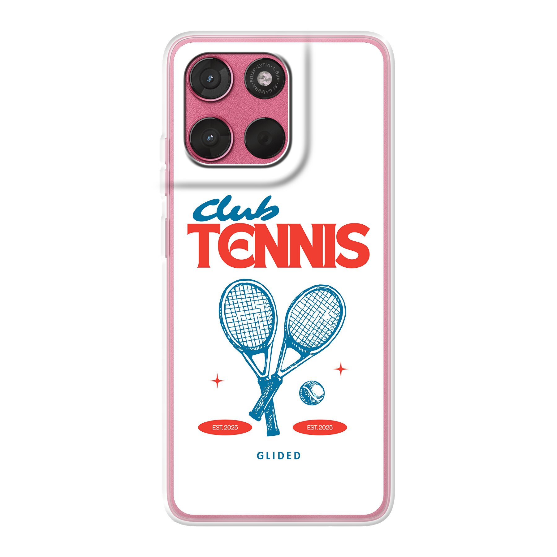 Club Tennis - Motorola Moto G57 Handyhülle